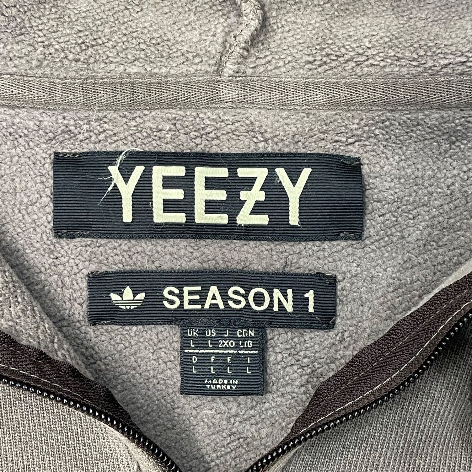 ◎YEEZY SEASON 1 イージー シーズン1 Half Zip Hoodie ハーフジップ
