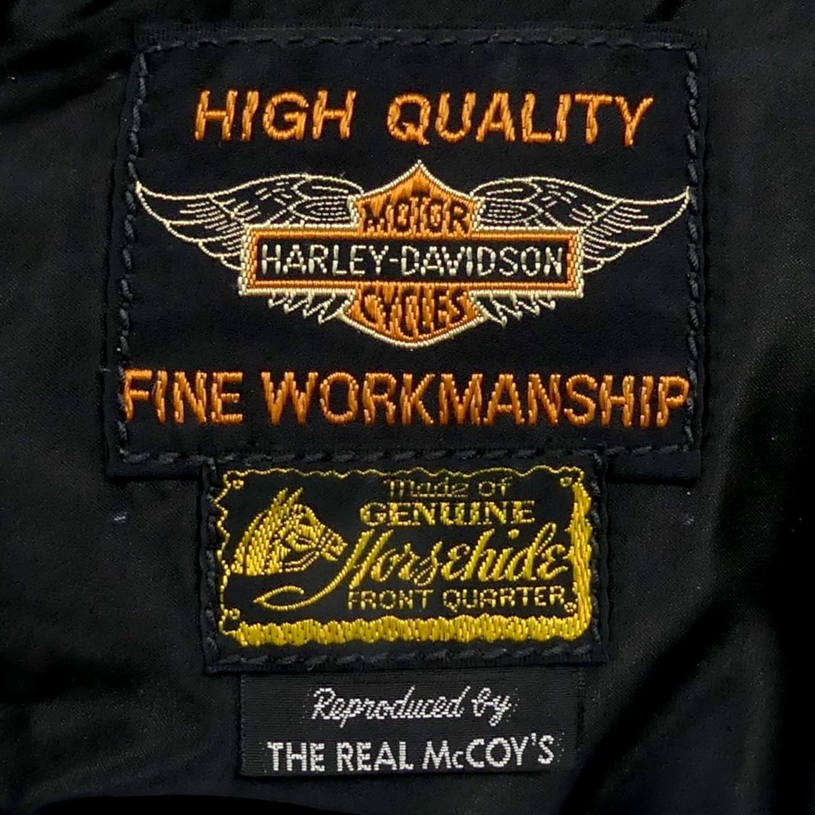 THE REAL McCOY'S リアルマッコイズ HARLEY DAVIDSON ハーレー