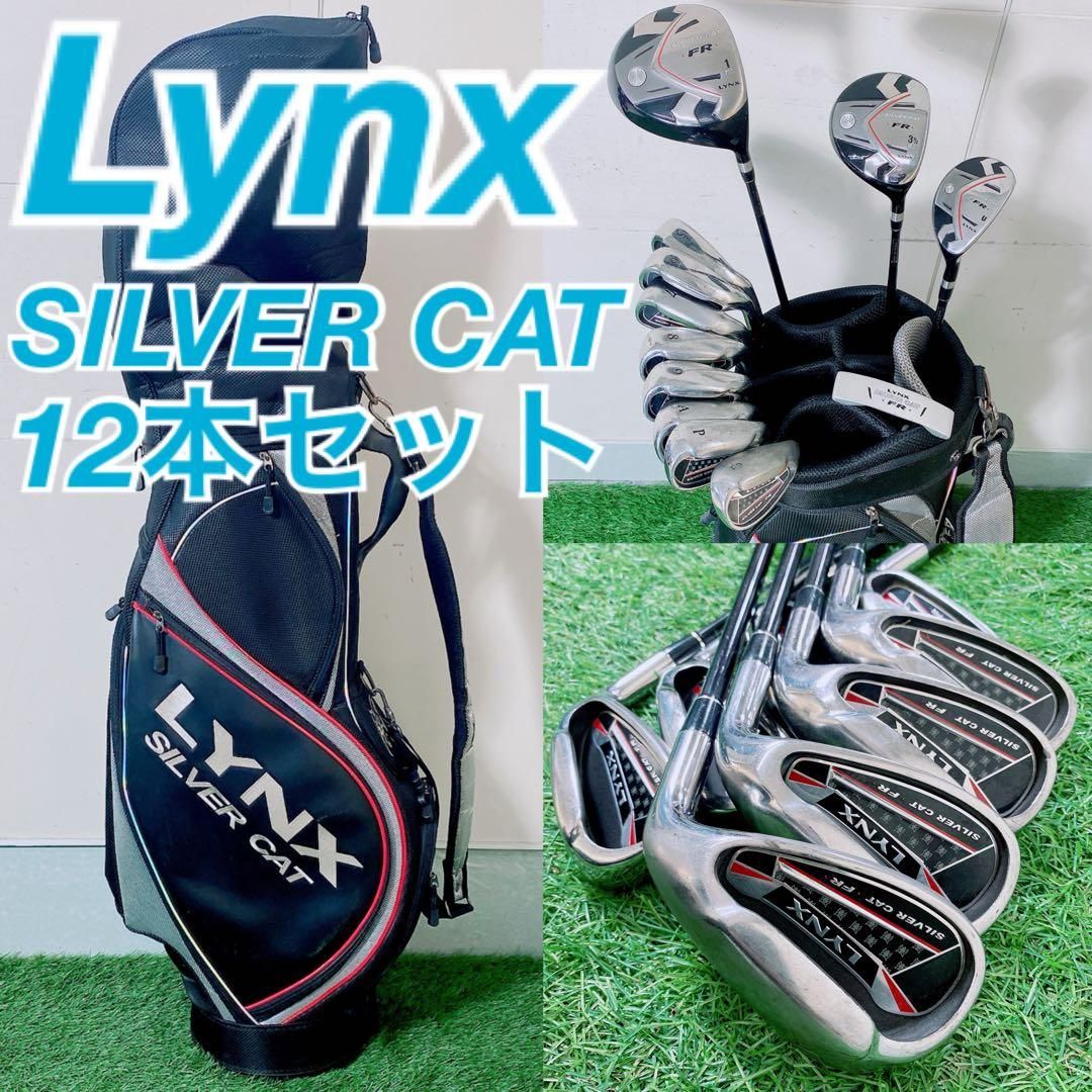 ゴルフクラブ メンズセット 初心者 リンクス シルバーキャット N1663