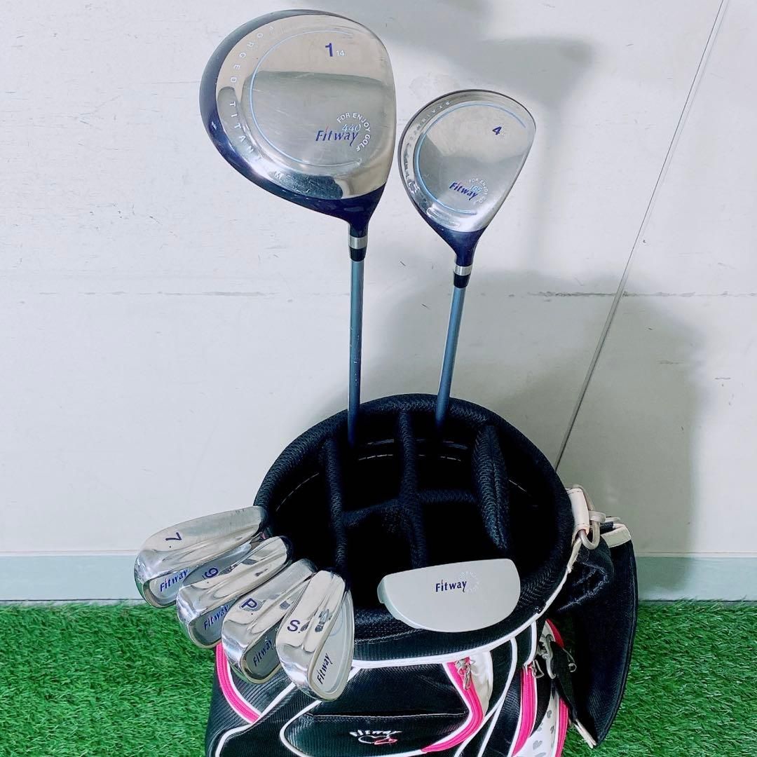 ゴルフクラブ レディースセット 初心者 フィットウェイ やさしい N 1662