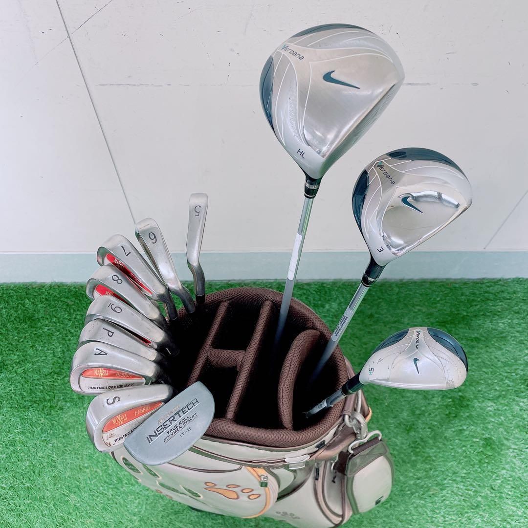 ゴルフクラブ レディースセット 初心者 ナイキ バダーナ 試打済み N 1651