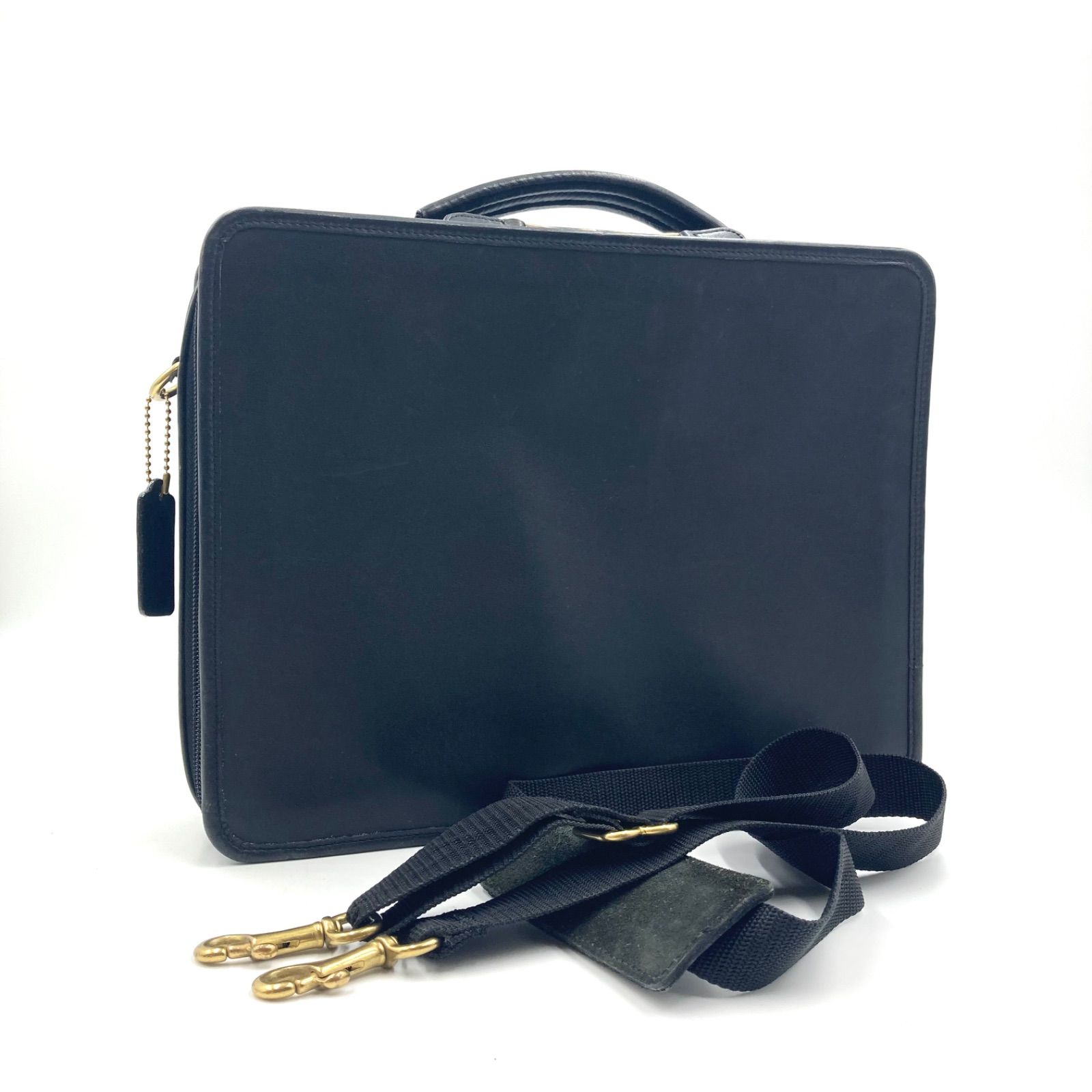 □極美品□COACH コーチ 2way ミニトランク アタッシュケース ビジネス