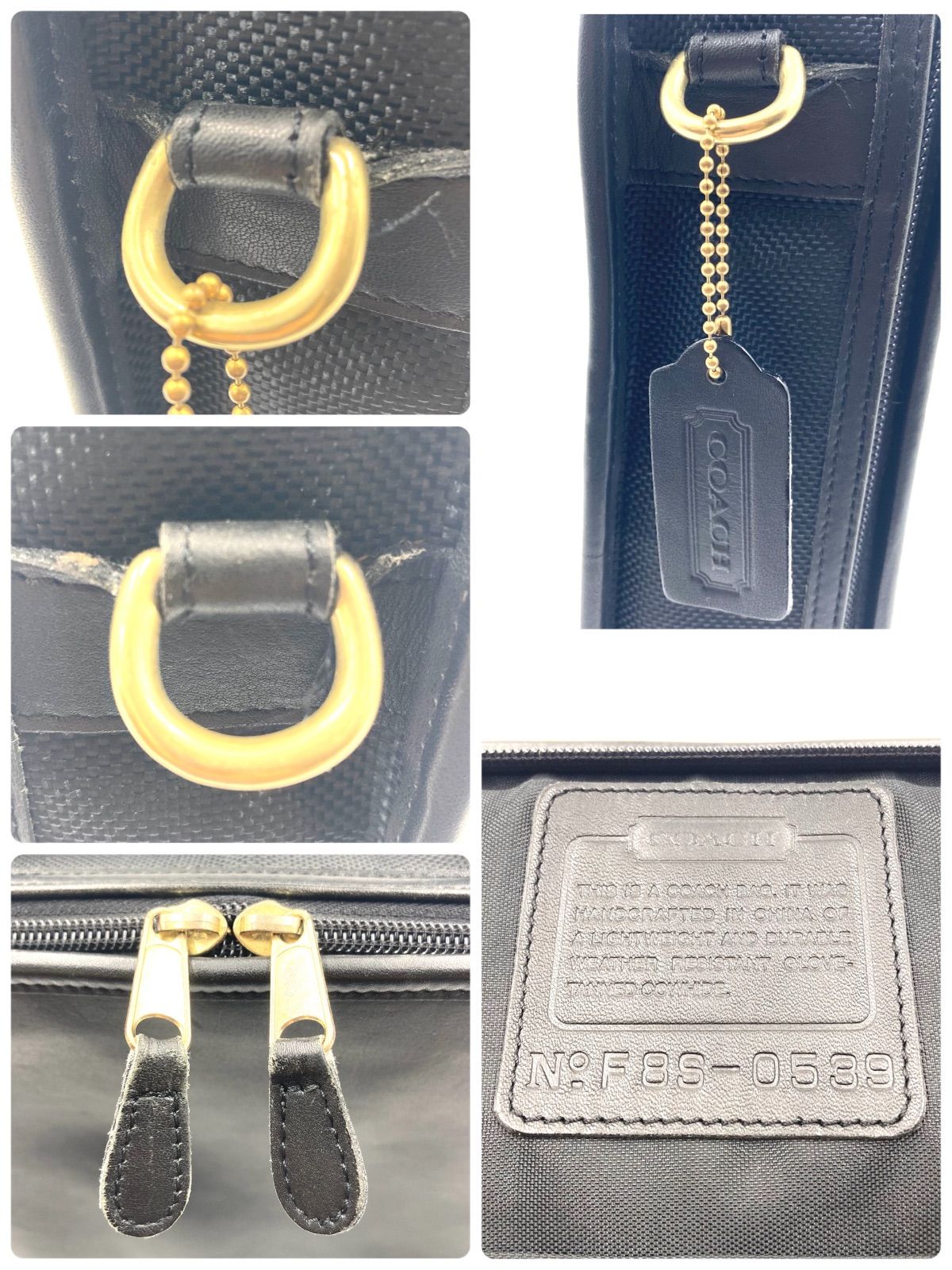 □極美品□COACH コーチ 2way ミニトランク アタッシュケース ビジネス