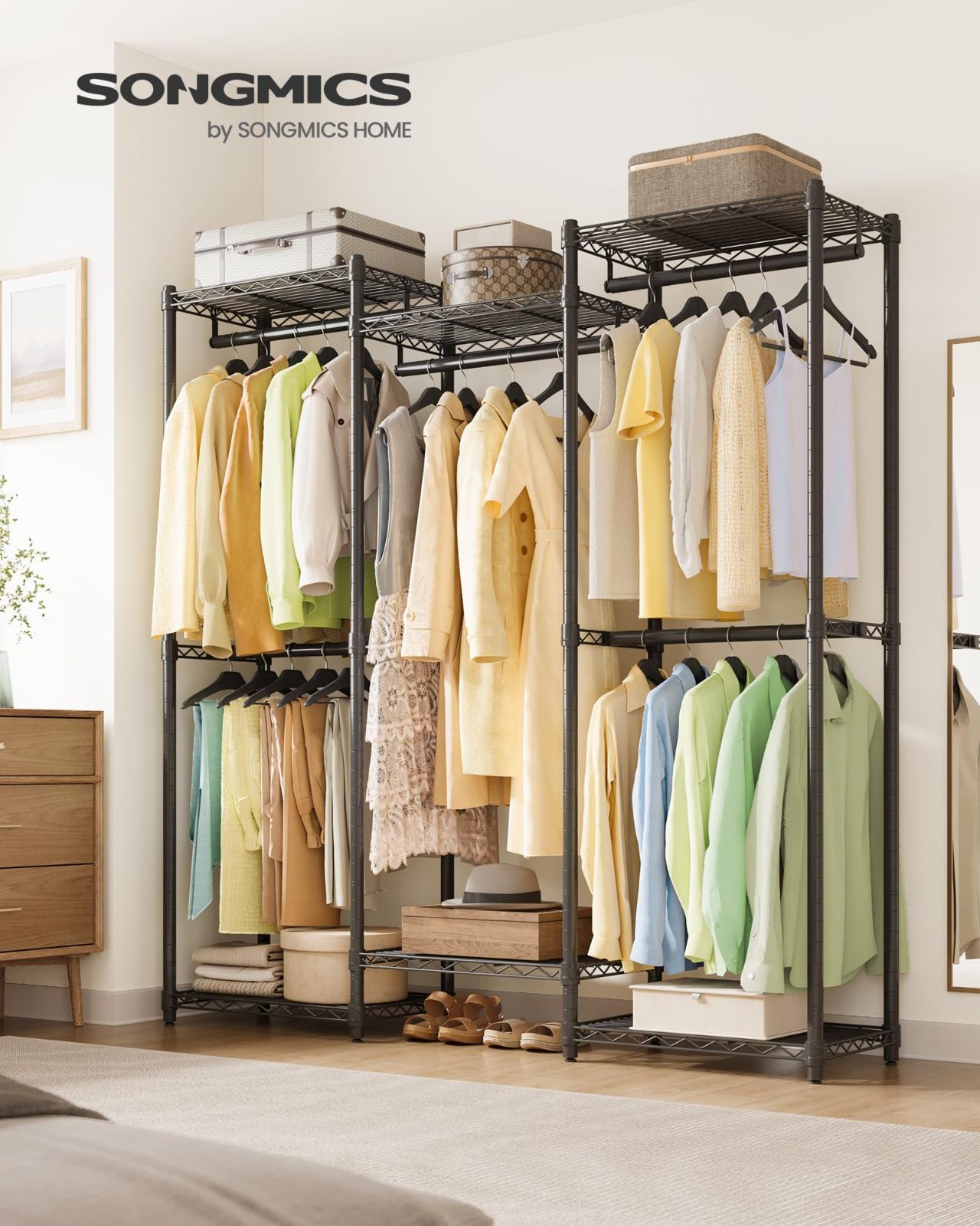 衣装収納 幅144.4cm