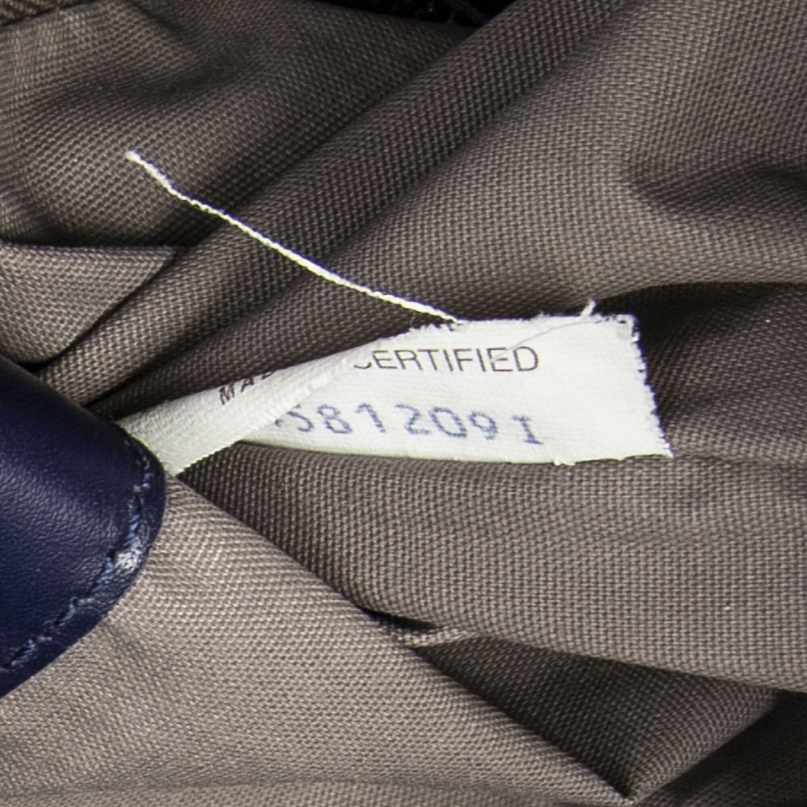 VENETA ボッテガヴェネタフラップメッセンジャーネイビーイントレチャートレザーAB