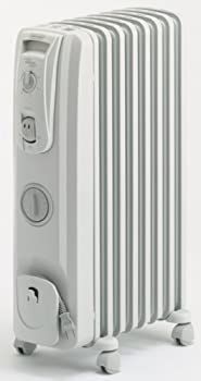 DeLonghi オイル・ラジエターヒーター ショップ L字型フラットフィン8