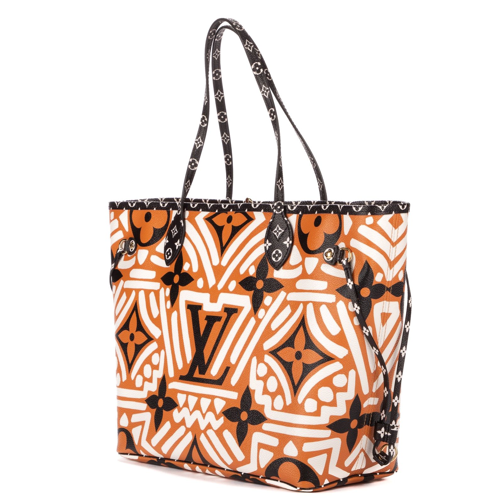 LOUIS VUITTON ルイヴィトン リミテッドエディション クラフティ ネヴァーフル オレンジ 白 黒モノグラムジャイアントクラフティA