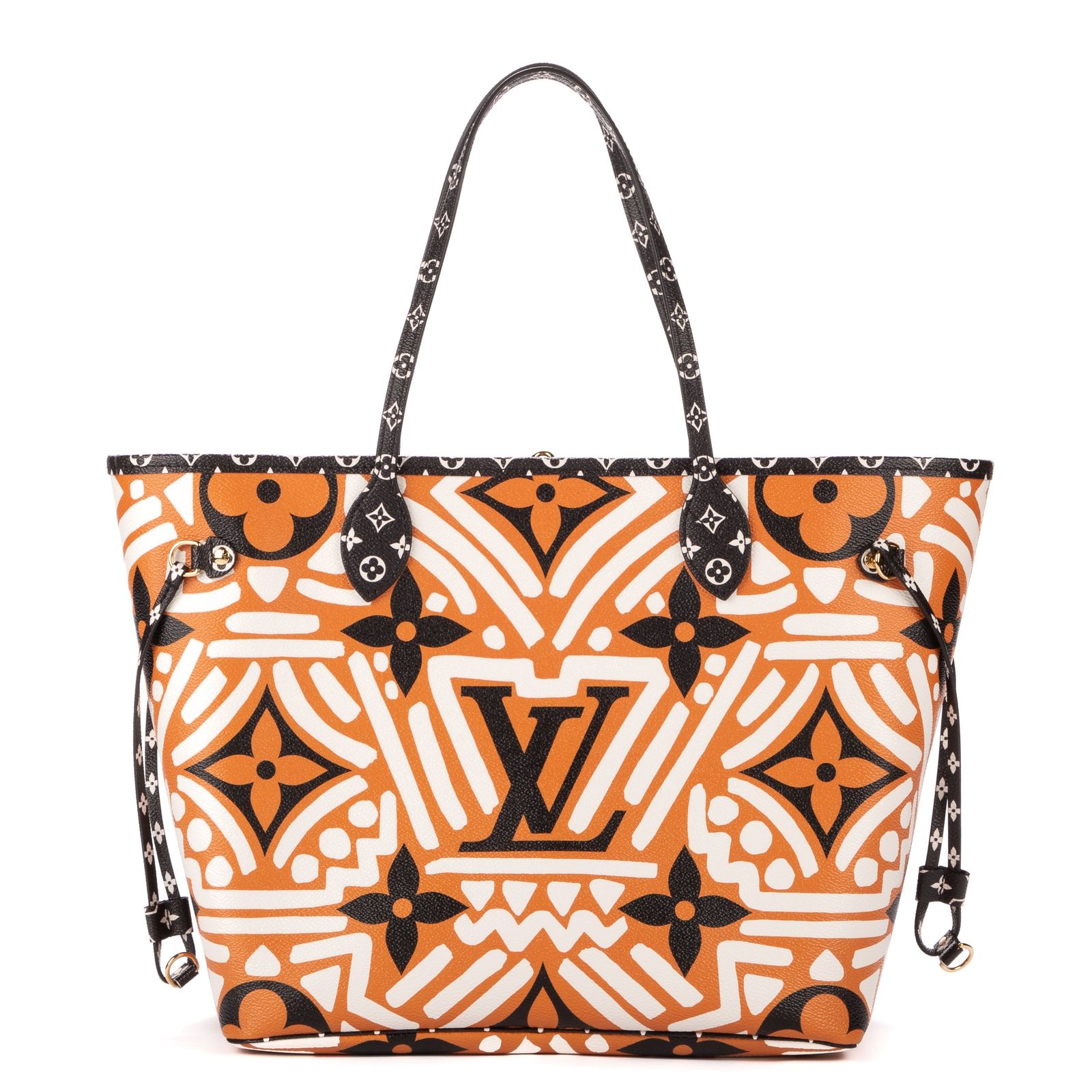 LOUIS VUITTON ルイヴィトン リミテッドエディション クラフティ ネヴァーフル オレンジ 白 黒モノグラムジャイアントクラフティA DECORATOM_COM_BR