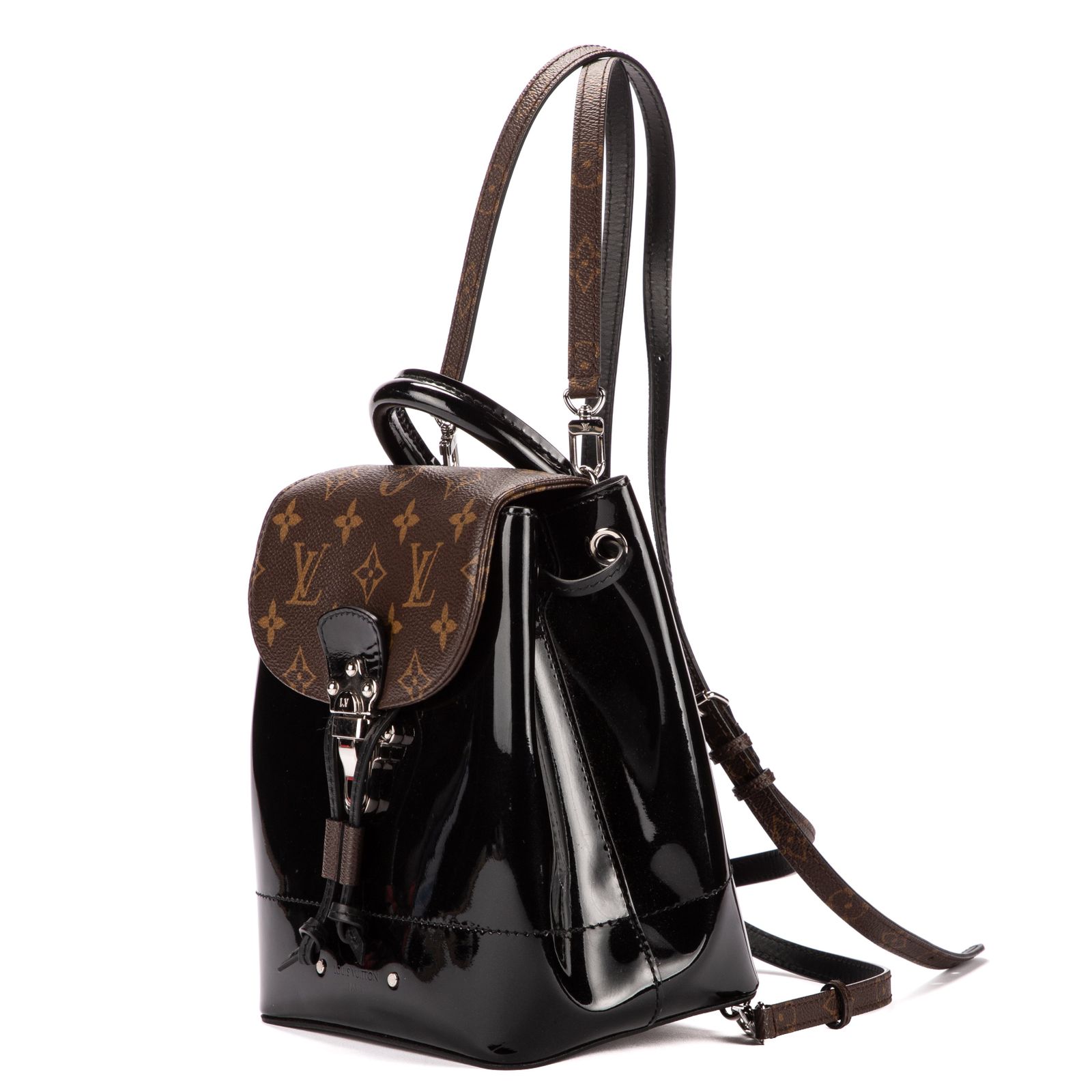 LOUIS VUITTON ルイヴィトン 温泉 黒モノグラムキャンバスA