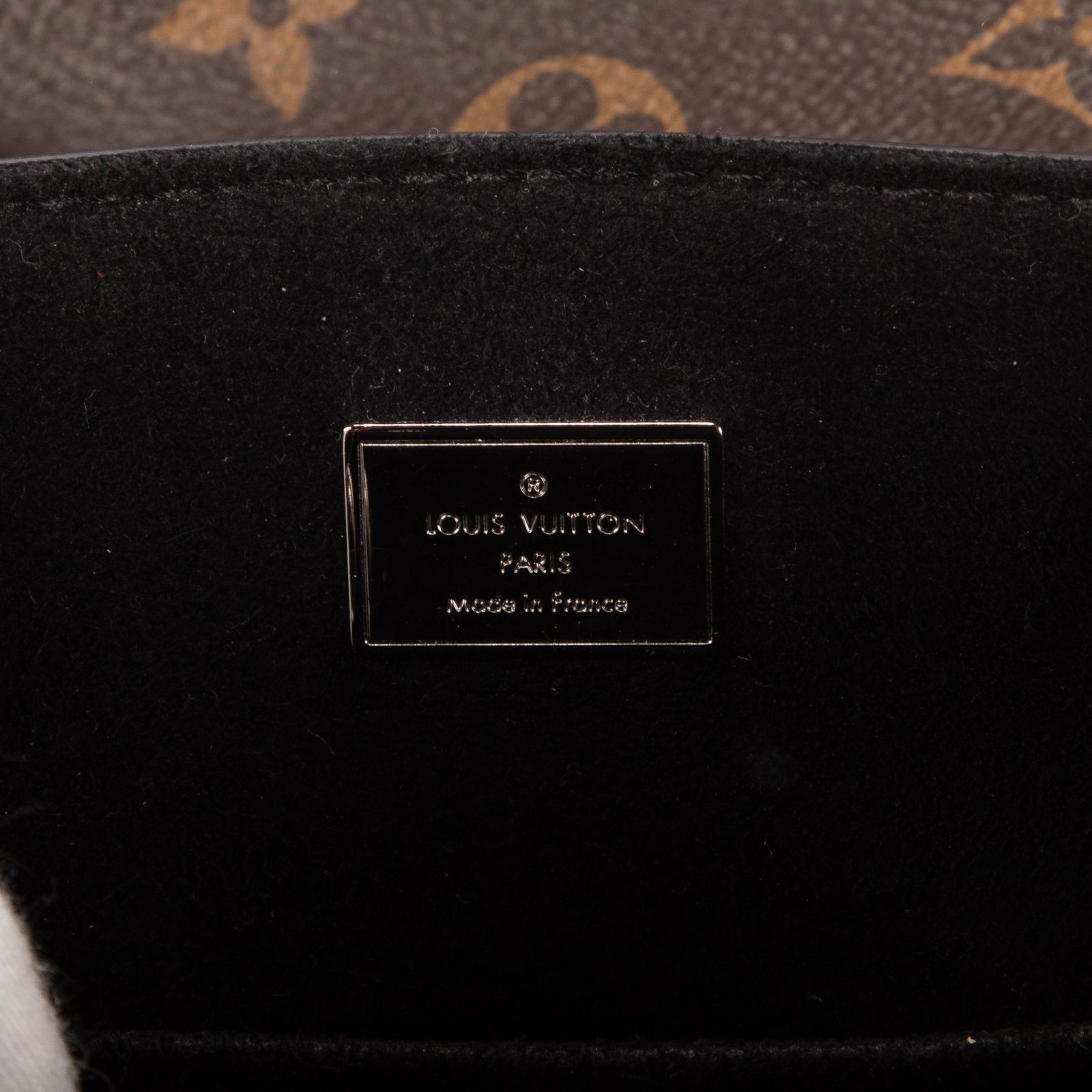 温泉 黒モノグラムキャンバスA