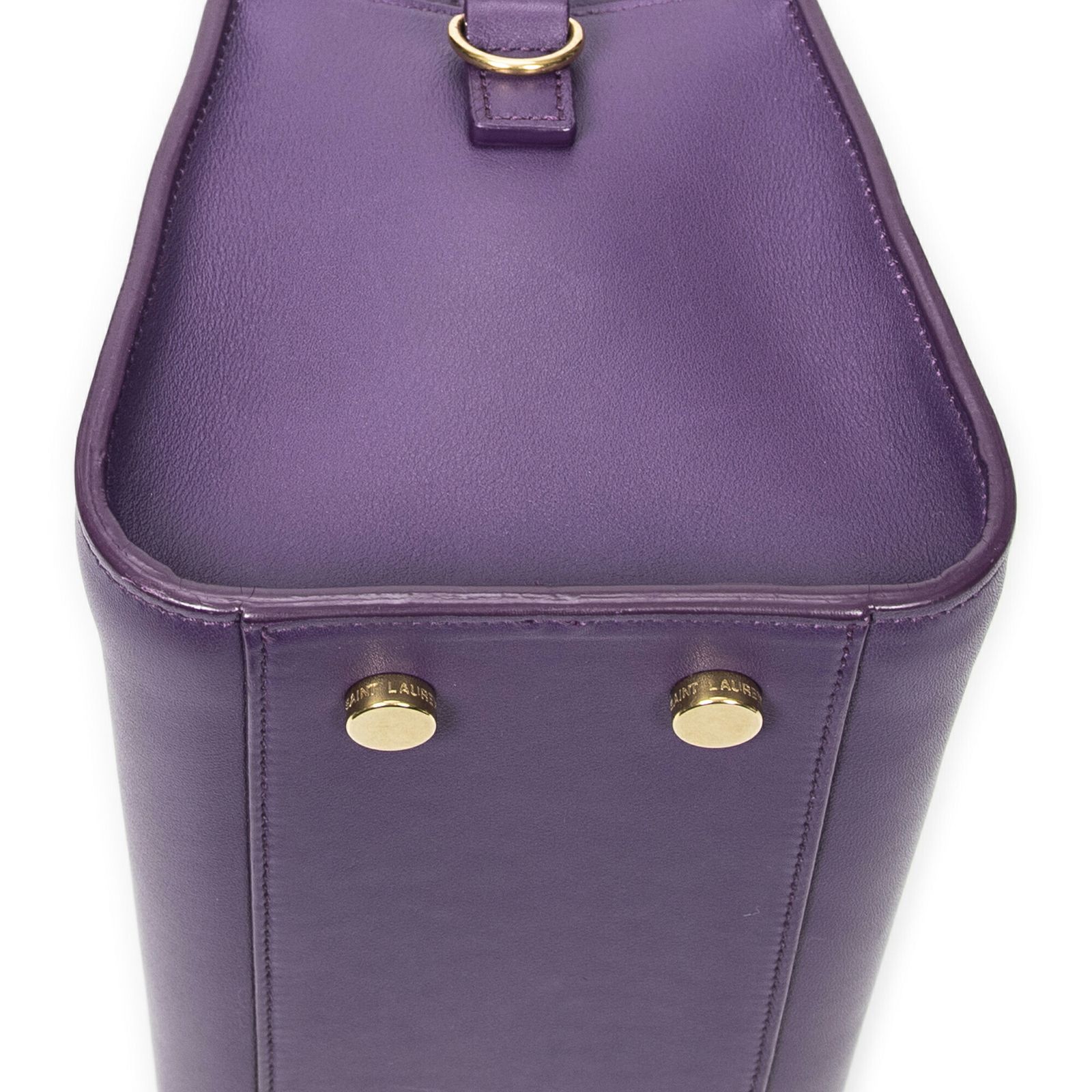 YVES SAINT LAURENT イヴサンローラン紫スムースカーフスキンレザーA NEXPOTALLINN_EU