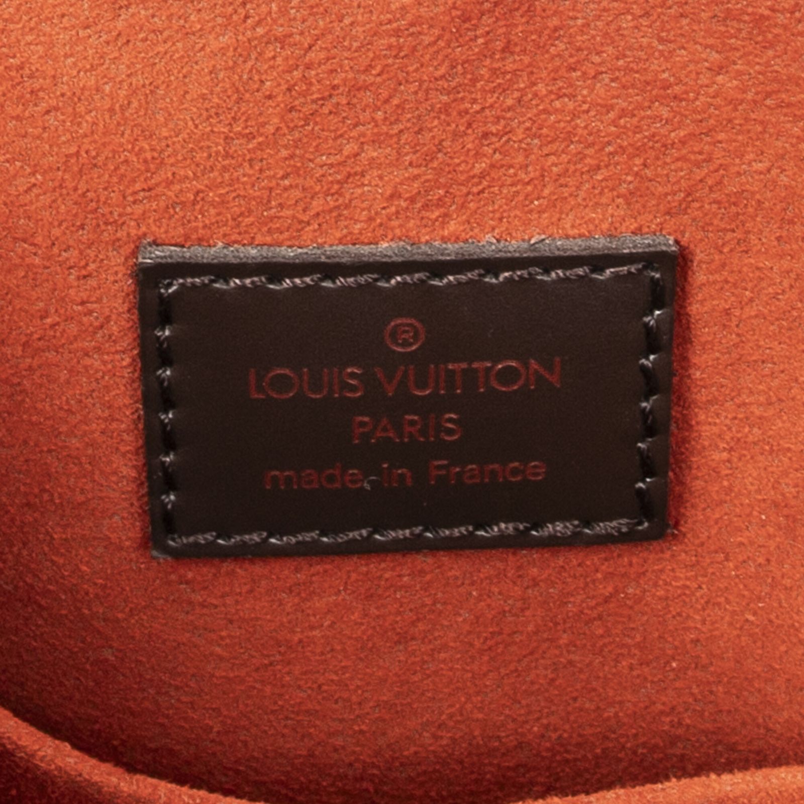 ルイヴィトンサックプラット茶色ダミエ