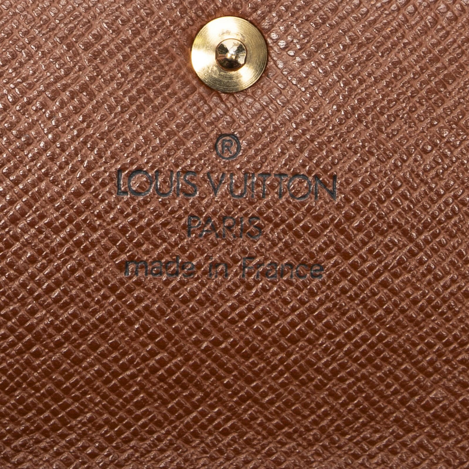  LOUIS VUITTON ルイヴィトンサラ茶色モノグラムキャンバスA その他 折り財布