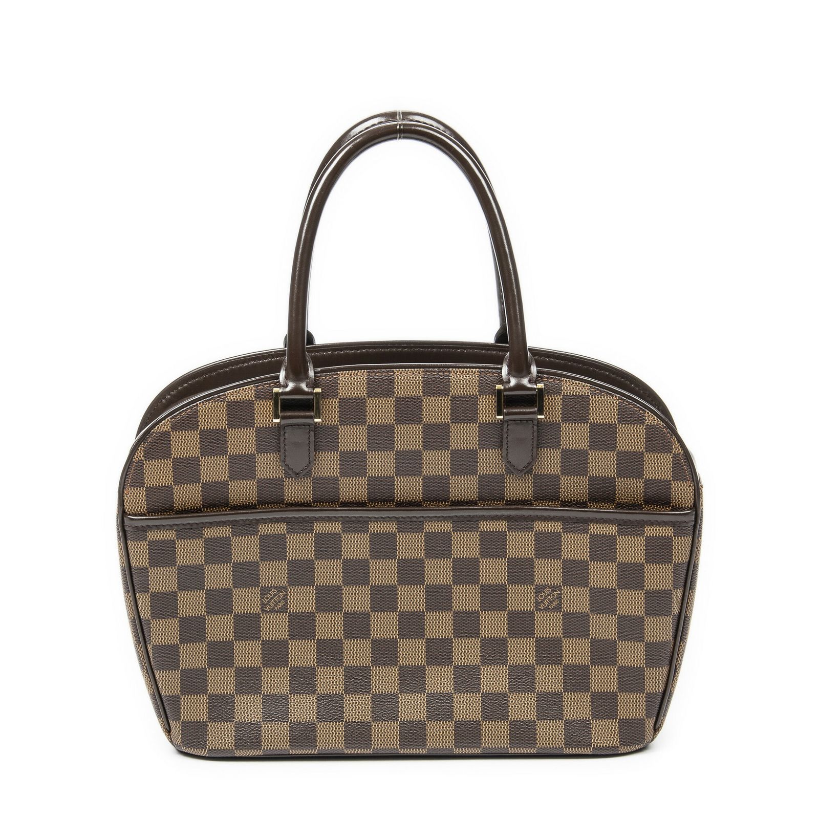 LOUIS VUITTON ルイヴィトンサリアホリゾンタル茶色ダミエ エベヌA