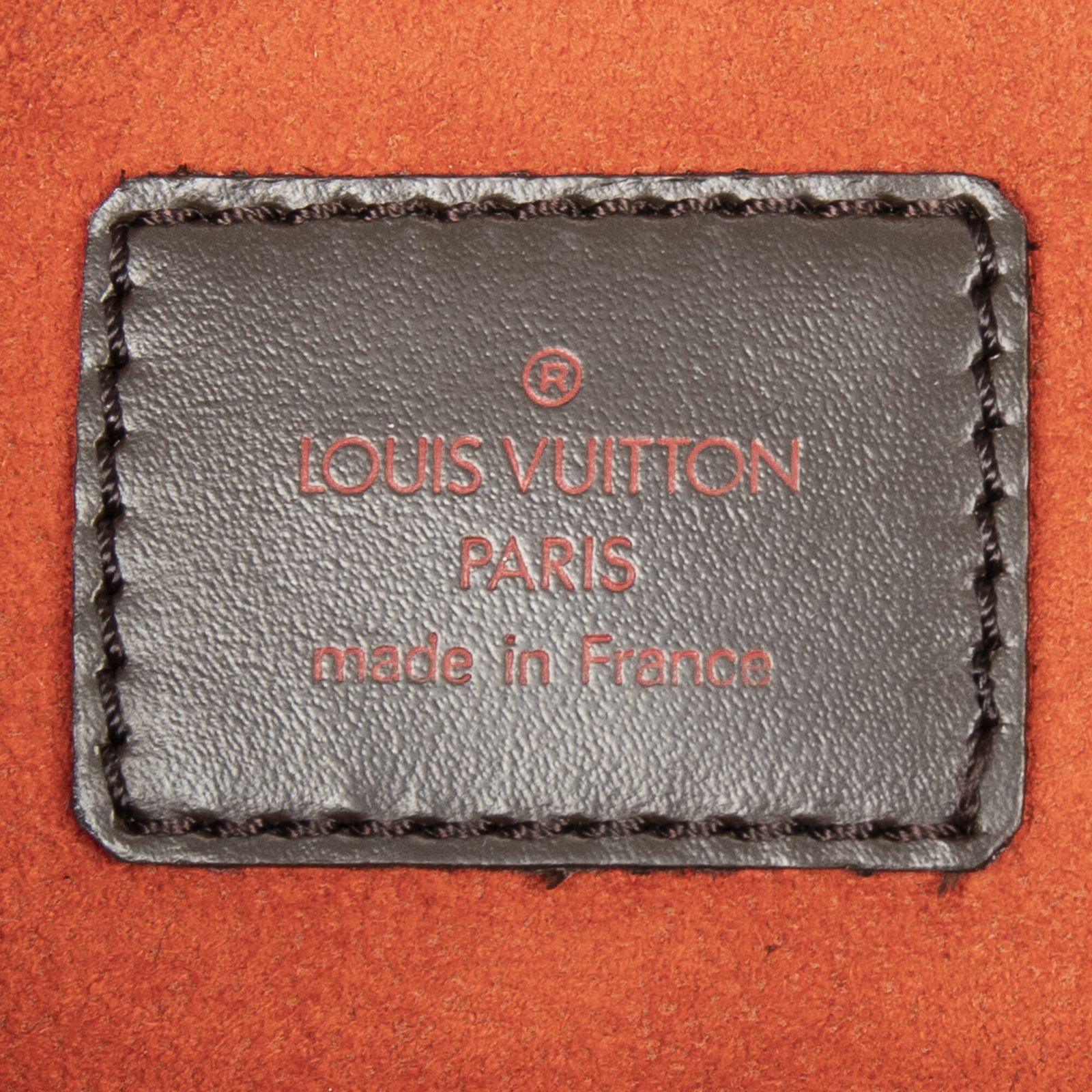 ルイヴィトンサリアホリゾンタル茶色ダミエ エベヌA