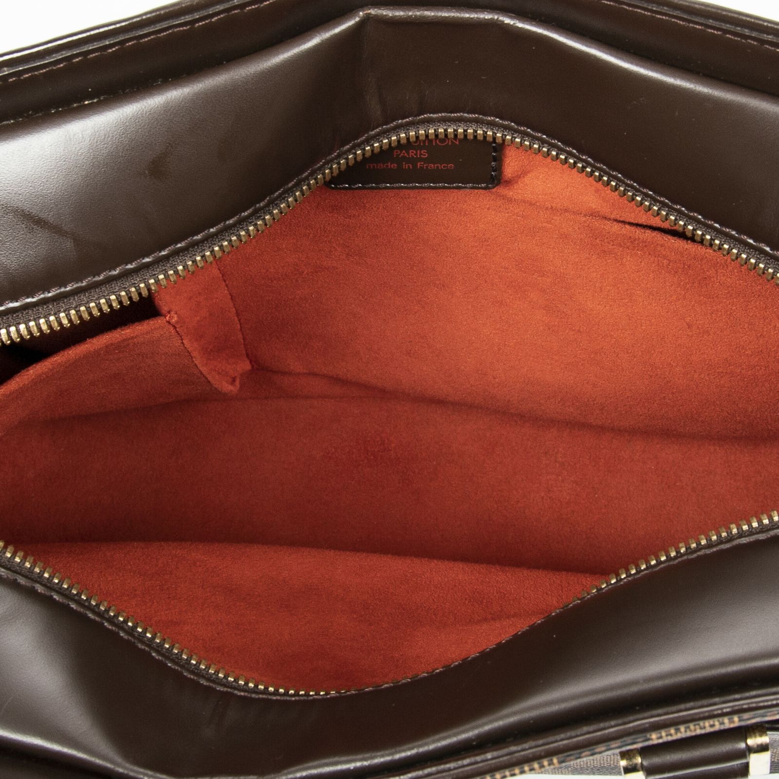 VUITTON ルイヴィトンサリアホリゾンタル茶色ダミエ