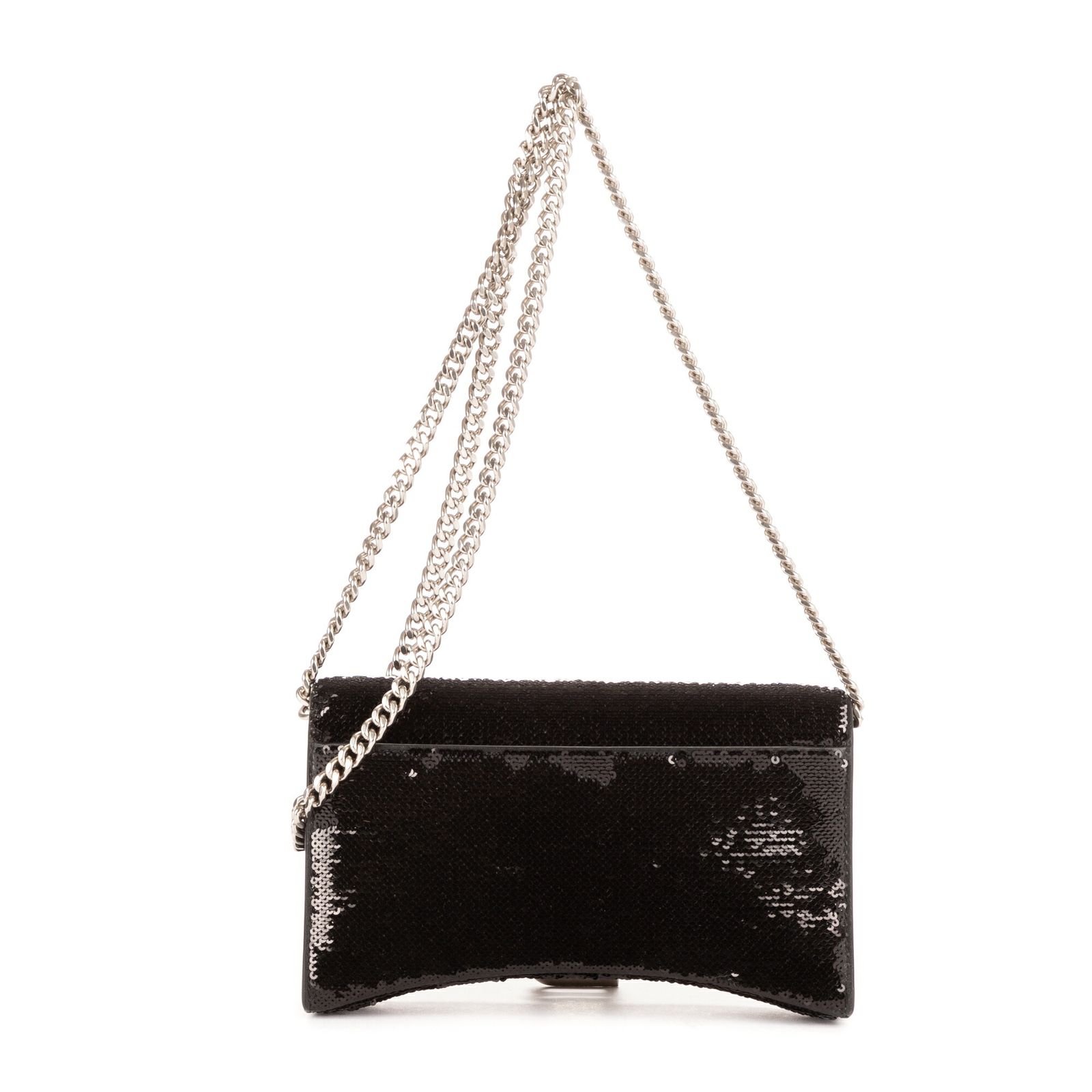 チェーン 黒スパンコールN