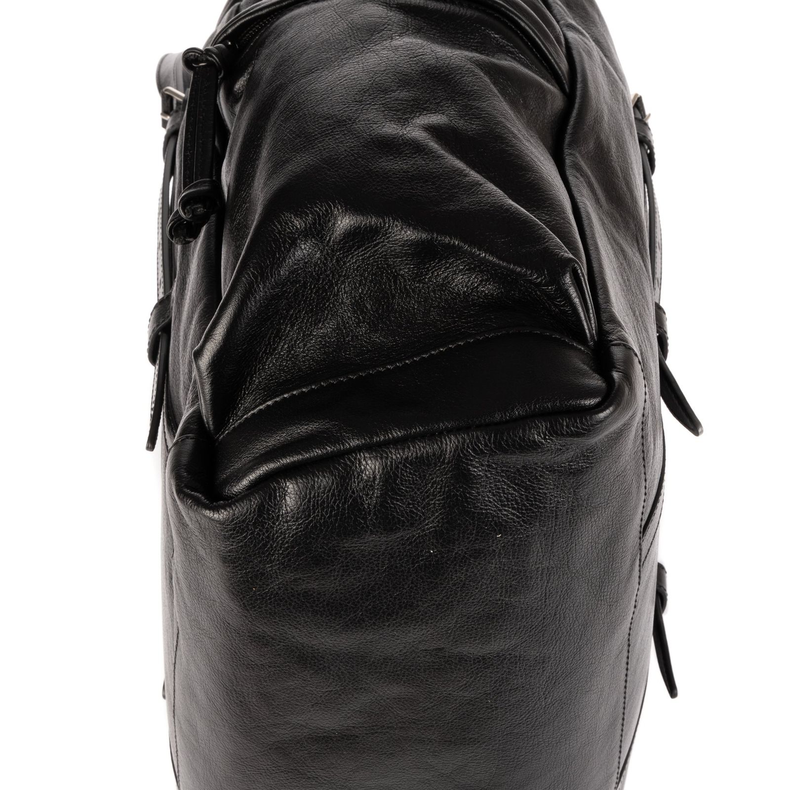 GUCCI グッチウィークエンダー黒スムースレザーA