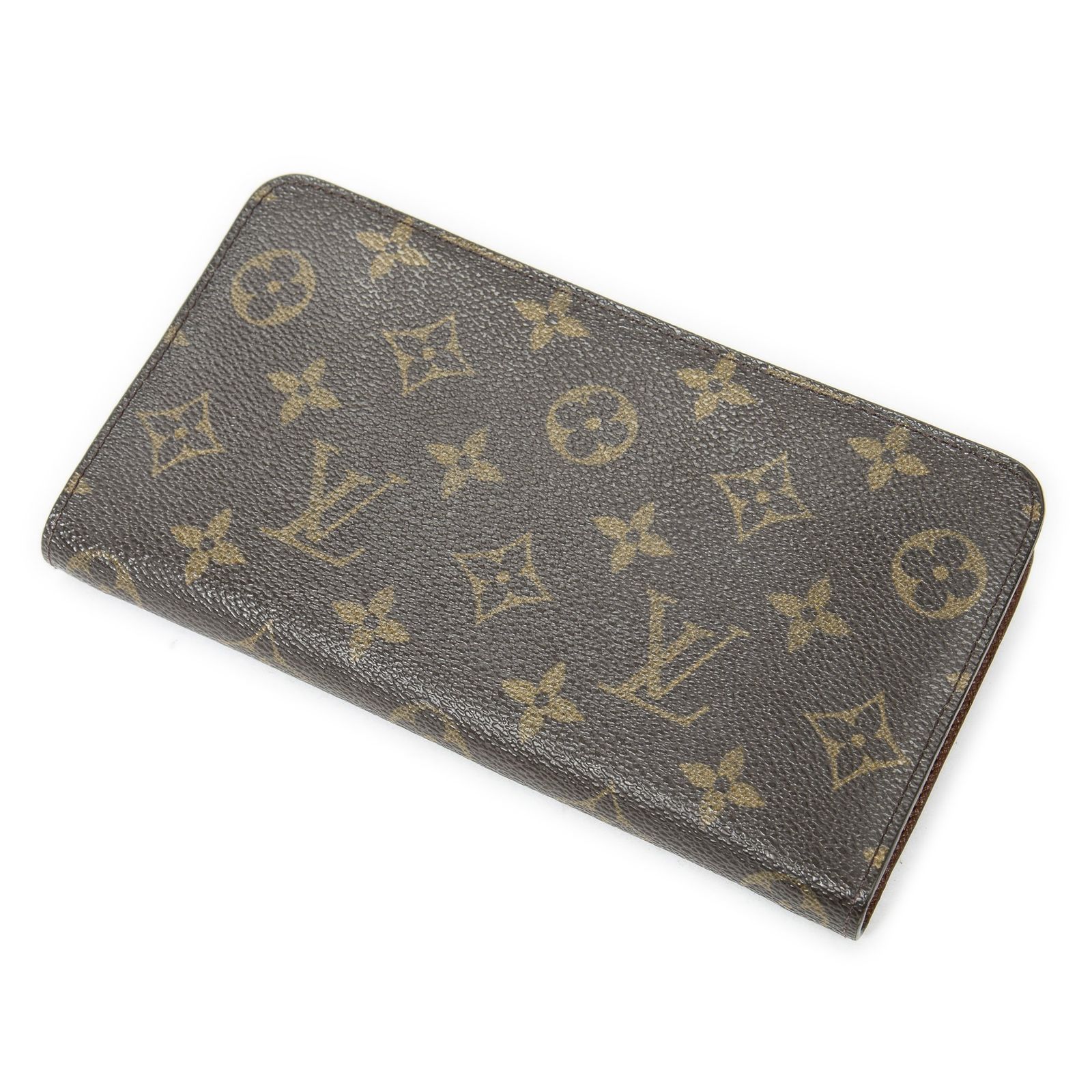 LOUIS VUITTON ルイヴィトンポルトモネ茶色モノグラムキャンバスAB WWW_SMP1DAWEKUDUS_SCH_ID