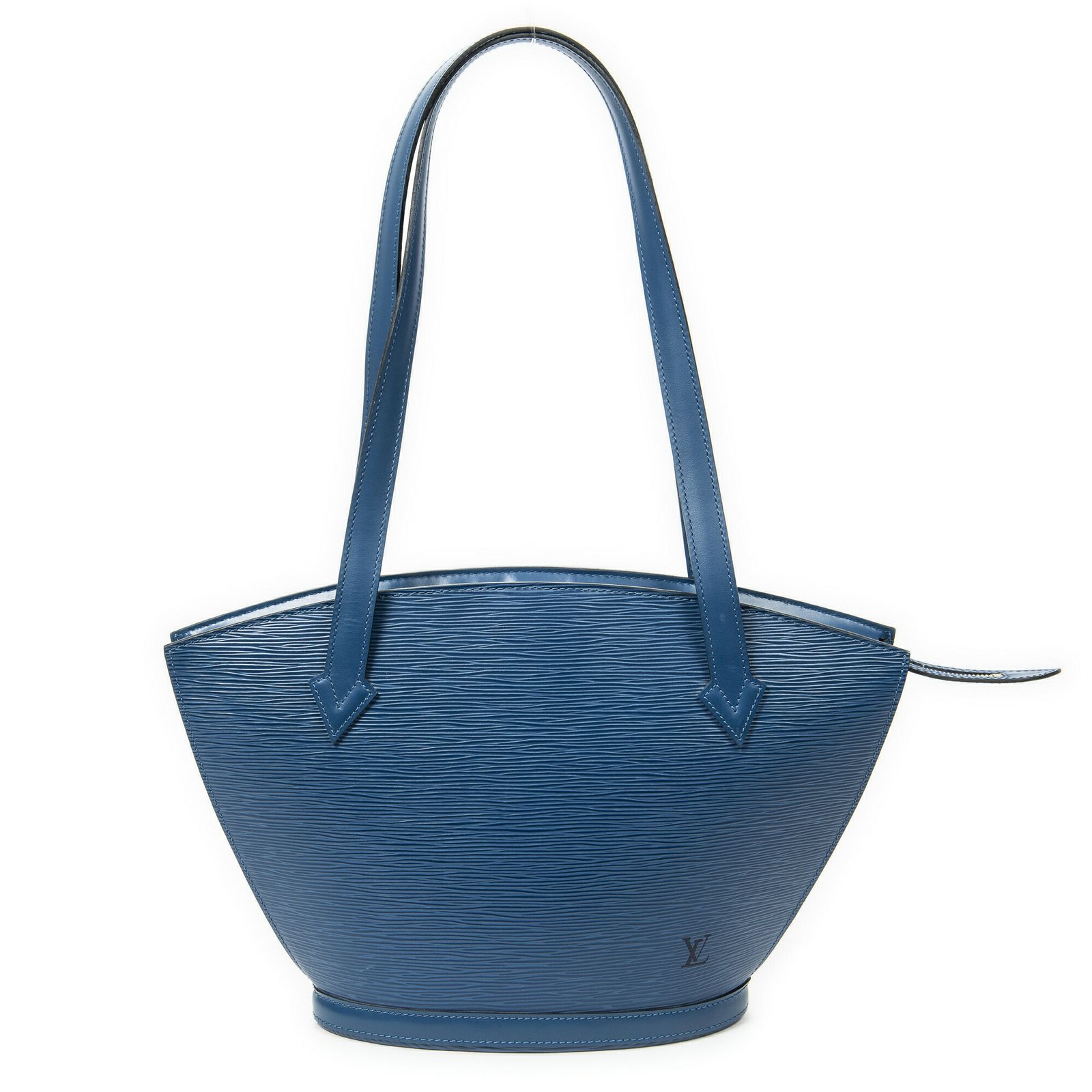 LOUIS VUITTON ルイヴィトンサンジャック ロングストラップ青エピA