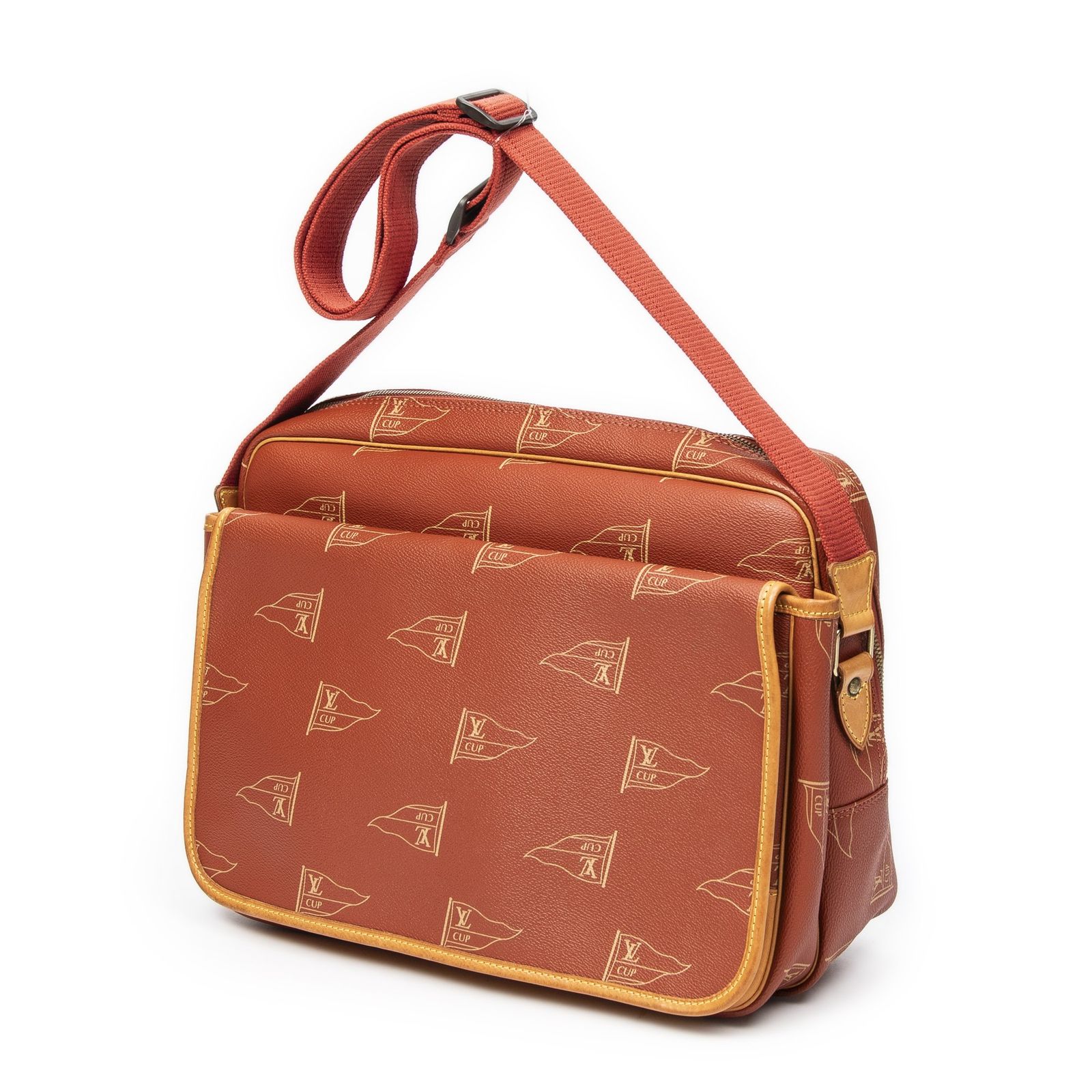 LOUIS VUITTON ルイヴィトンカルヴィオレンジLVカップモノグラムキャンバスA