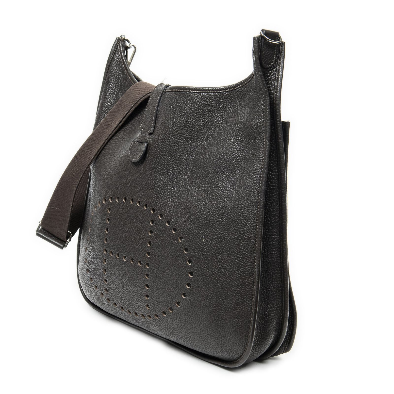 HERMES エルメスエヴリンIIIカフェクレマンスレザーA