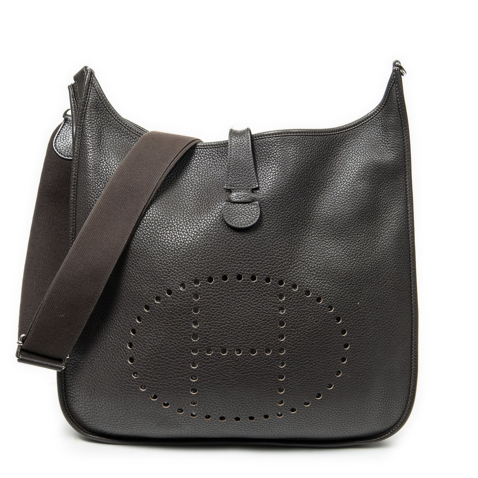 HERMES エルメスエヴリンIIIカフェクレマンスレザーA