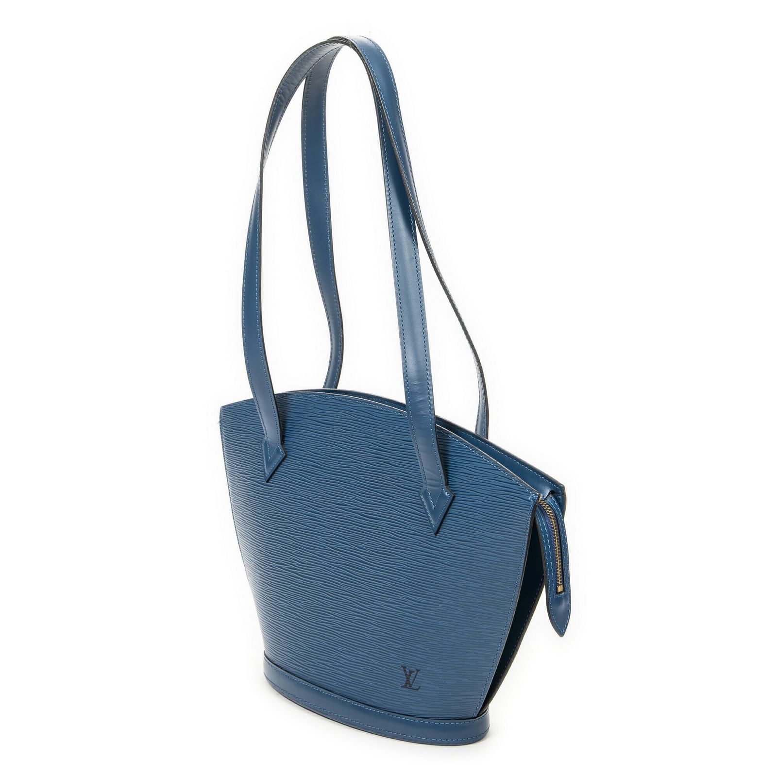 LOUIS VUITTON ルイヴィトンサンジャック ロングストラップ青エピAB