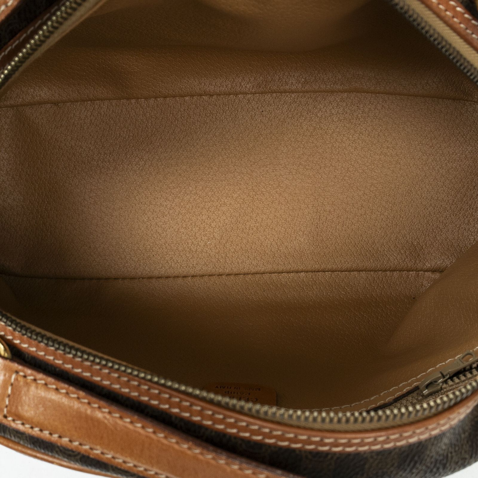 セリーヌ茶色マカダムPVCキャンバスA