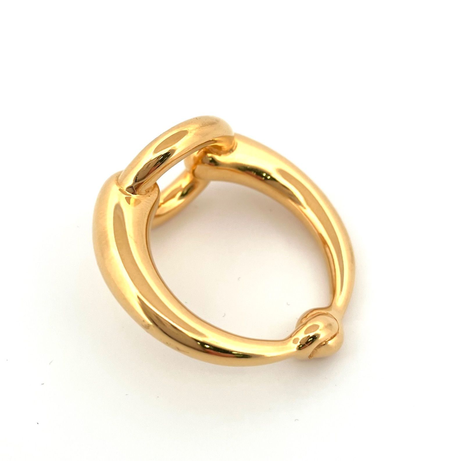 鑑定済み エルメス HERMES スカーフリング