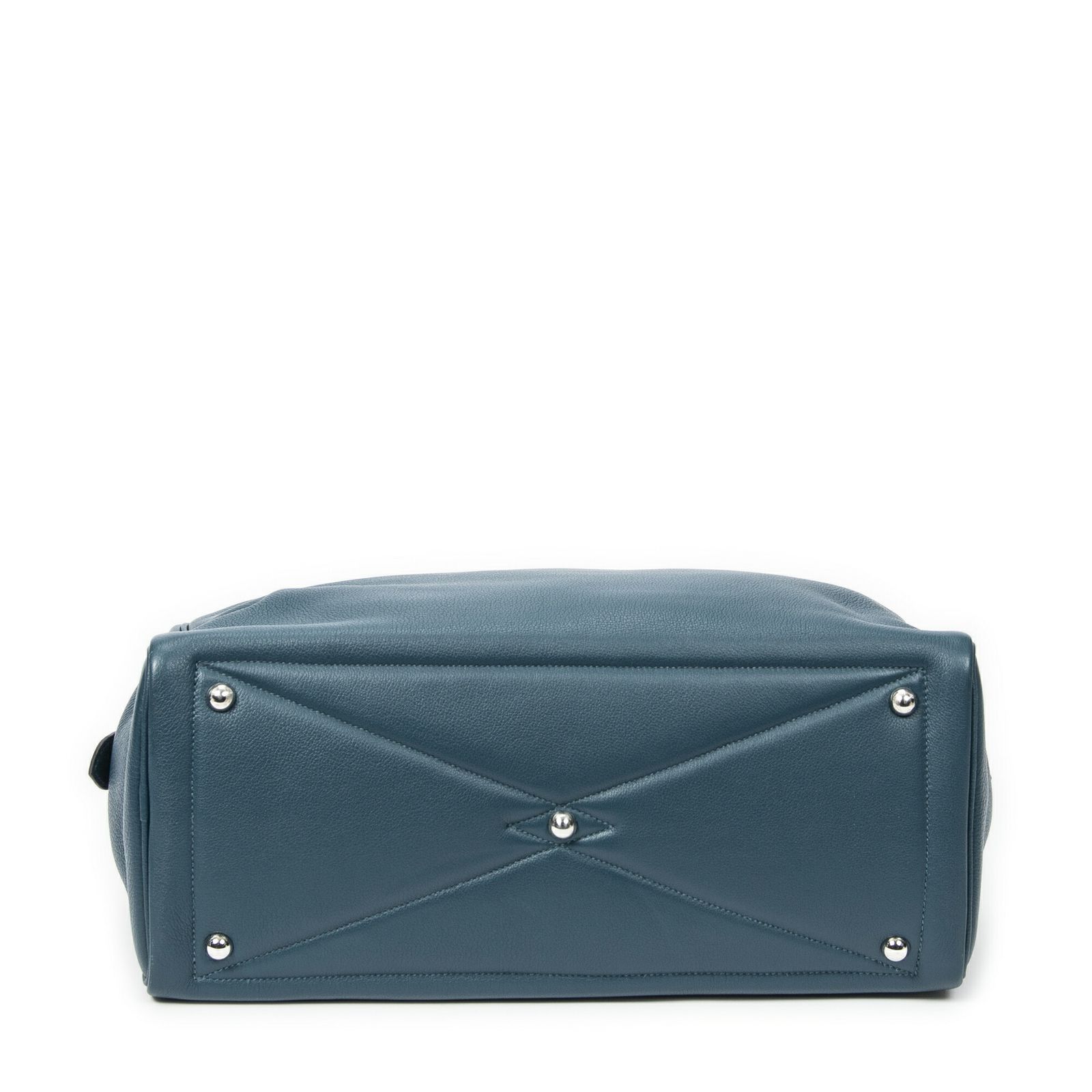 エルメスヴィクトリア II青クレマンスレザーA