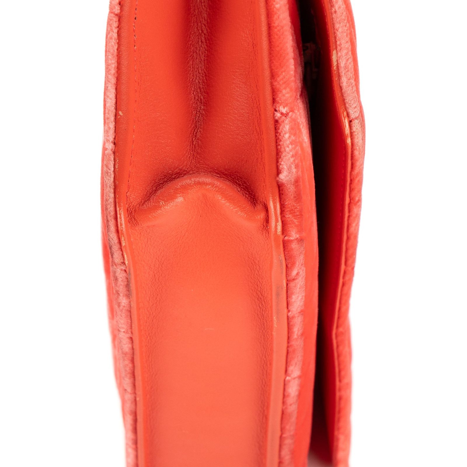 シャネルタイムレスチェーンウォレットピンクマトラッセベルベットA