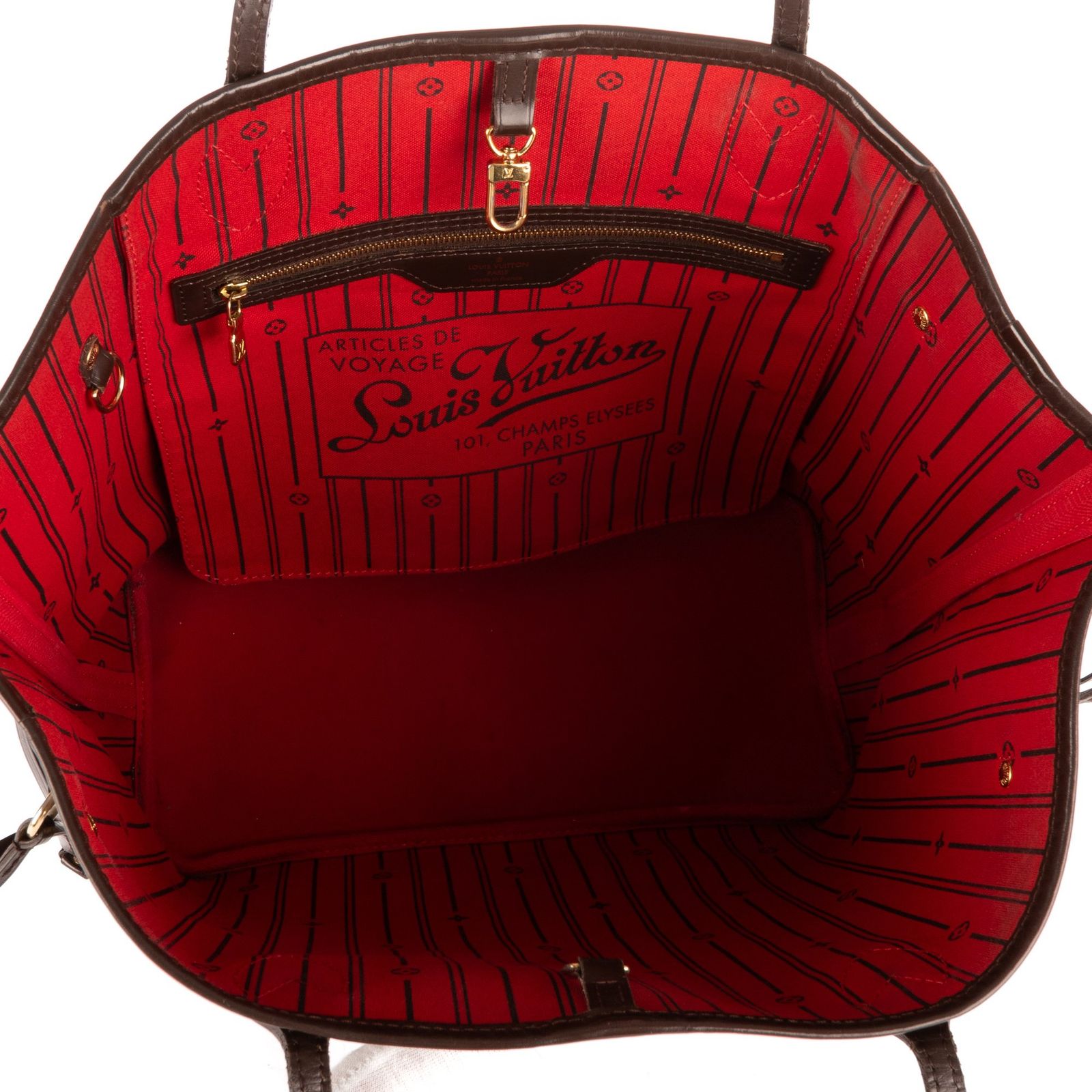 VUITTON ルイヴィトンネバーフル茶色モノグラムキャンバスA