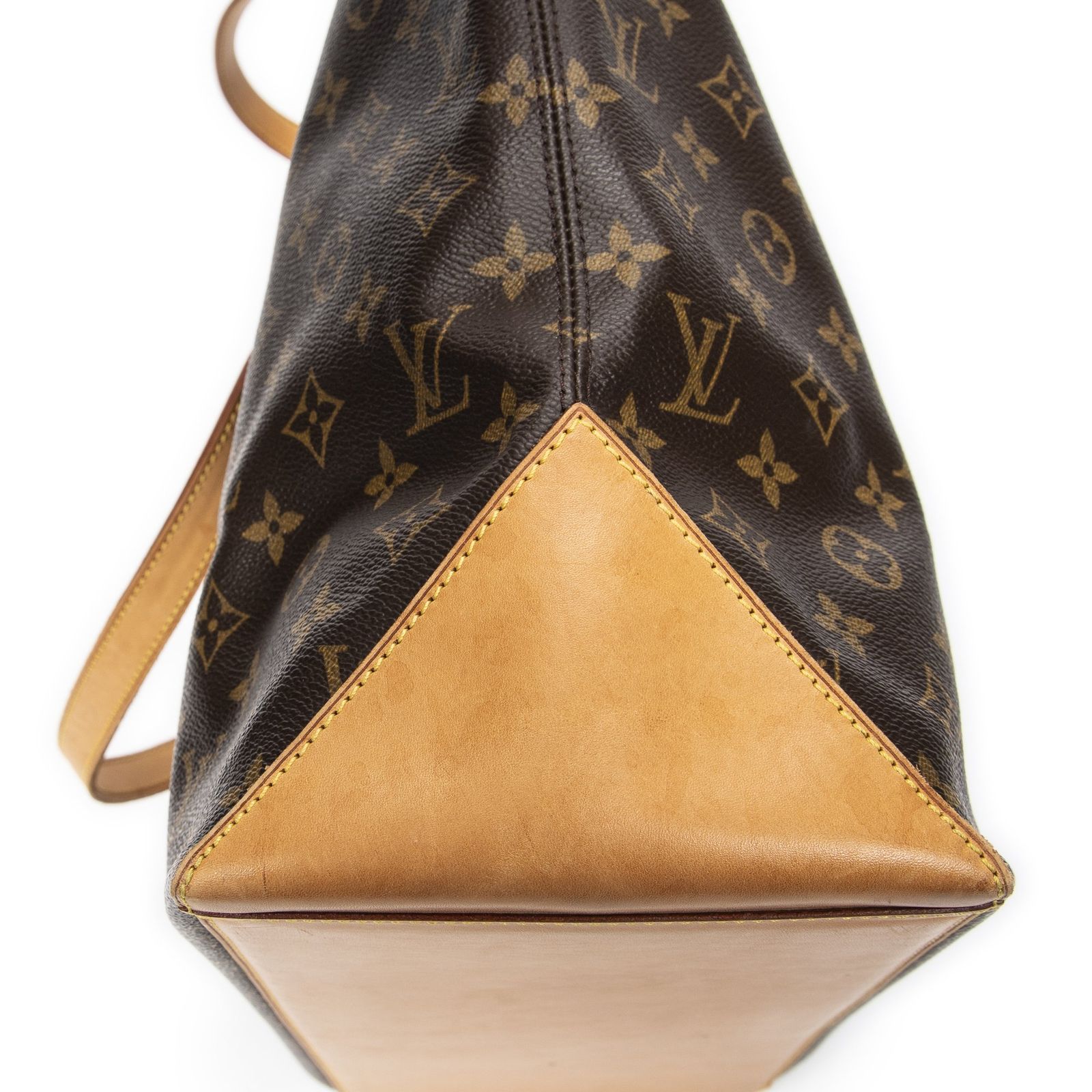 ルイヴィトンカバメゾ茶色モノグラムキャンバスA