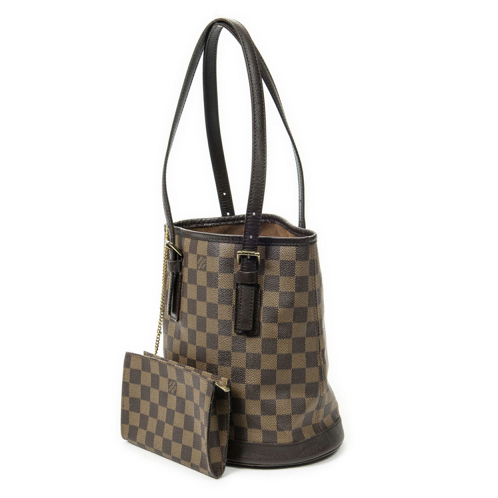 LOUIS VUITTON ルイヴィトンマレ茶色ダミエ エベヌA