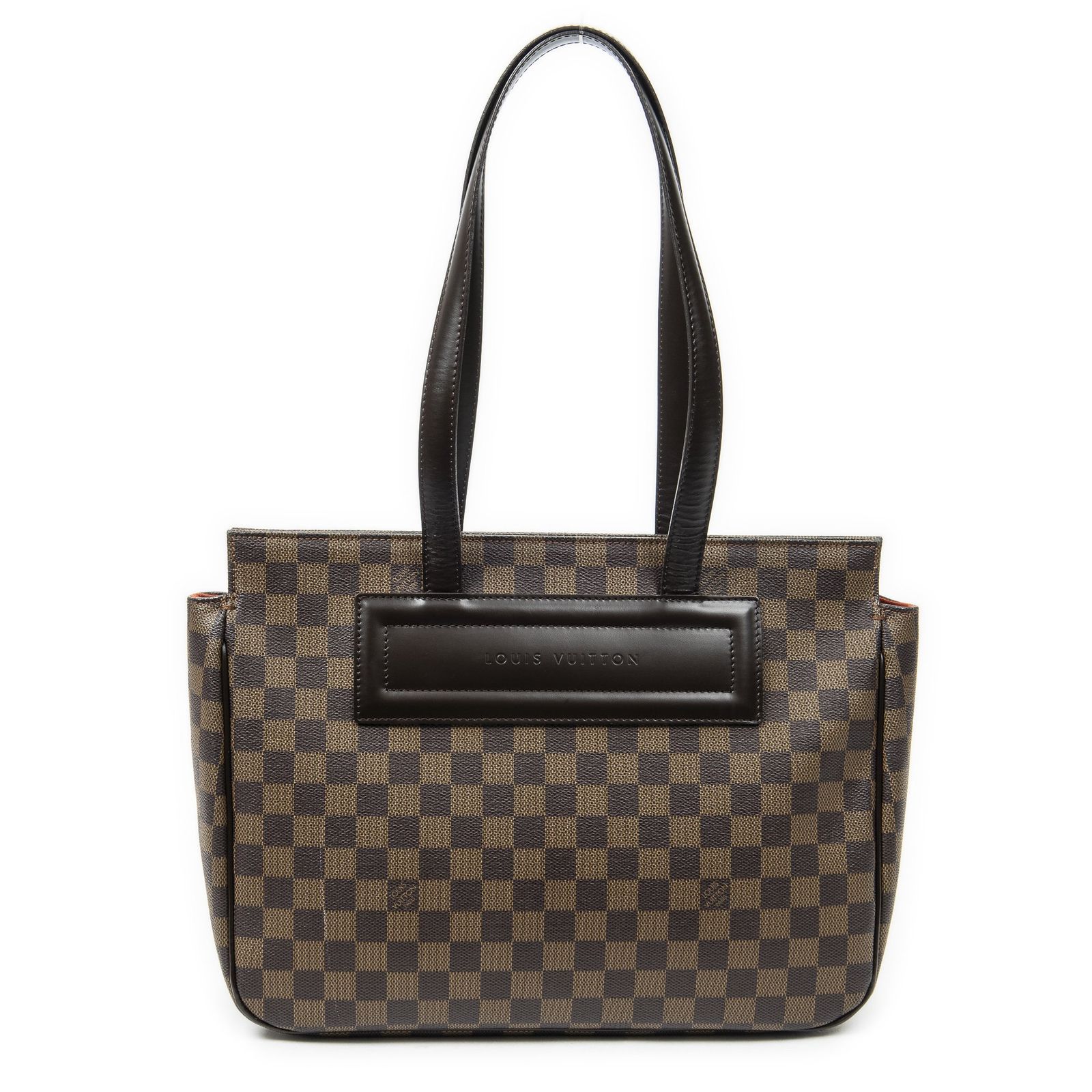 ルイヴィトンパリオリ茶色ダミエ エベヌA