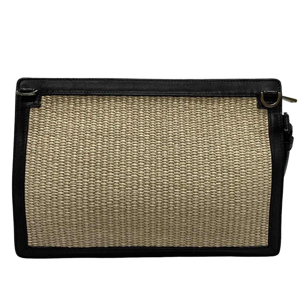 ベージュ×黒 2WAY