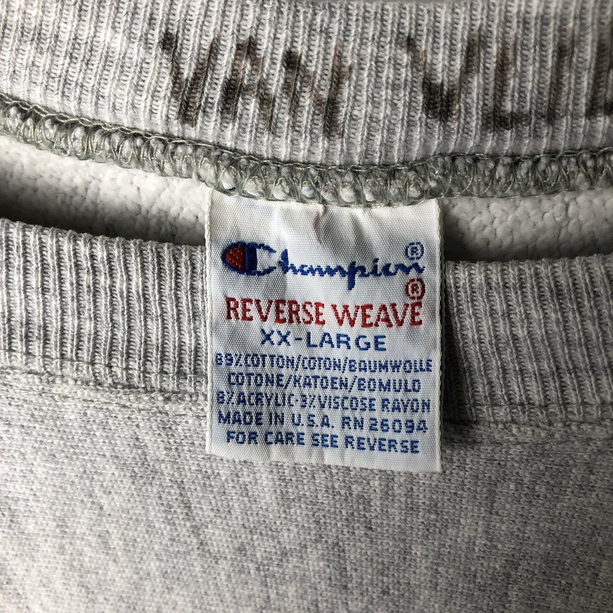 90s Championミネソタ リバースウィーブ刺繍タグ バーガンディ 90s Champion ミネソタ三段 リバースウィーブ刺繍タグ L USA製 90s