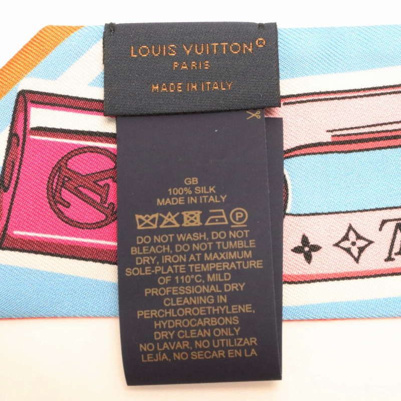 美品 LOUIS VUITTON ルイヴィトン バンドーBB ビジュエルド シルク  