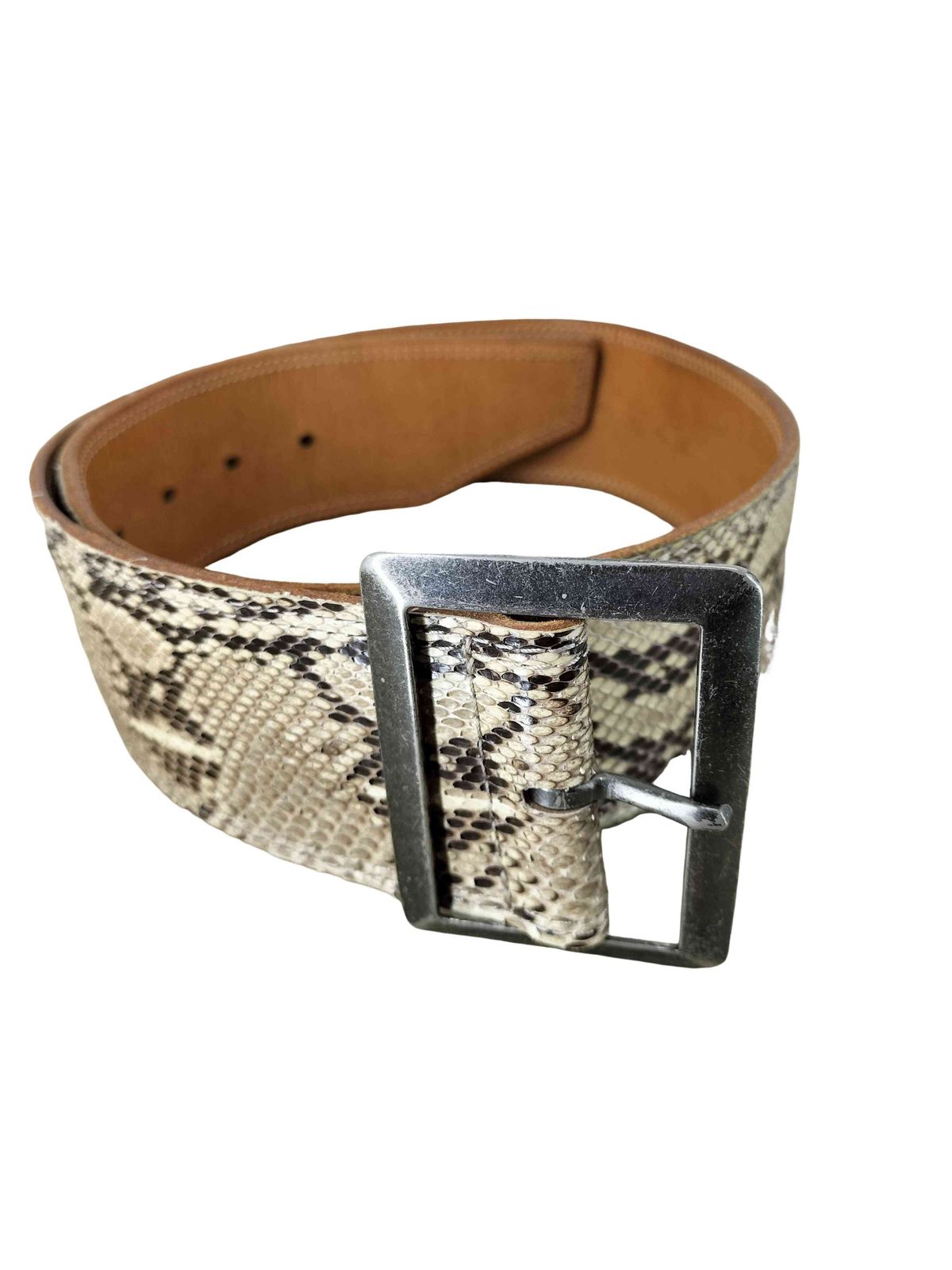 パトリックコックス PATRICK COX パイソン切替レザーベルト Y2K