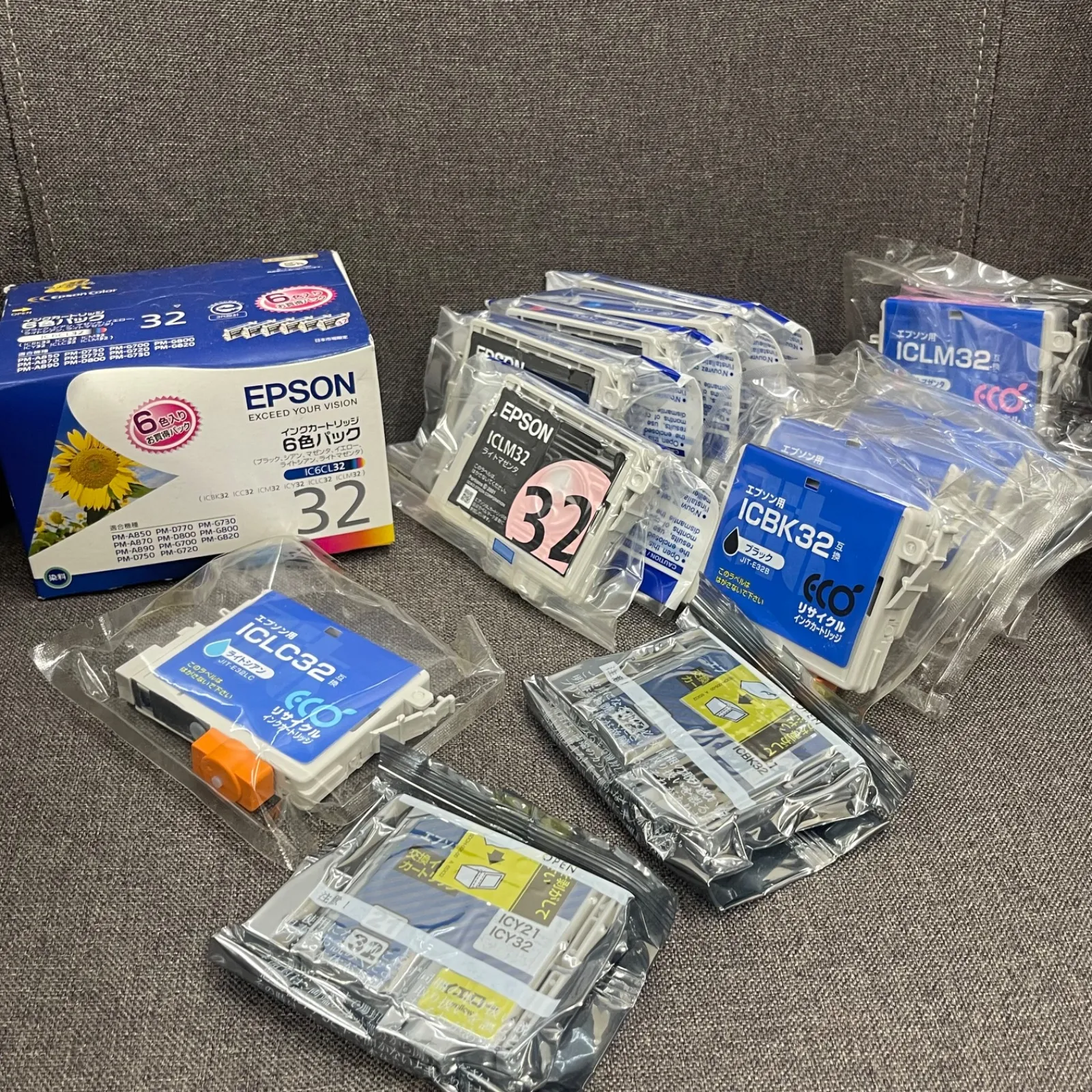 NPA】期限切れ EPSON エプソン インクカートリッジ まとめ IC6CL32