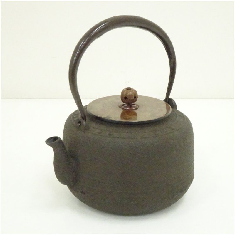 鉄瓶 1843ｇ 茶道具 煎茶 煎茶道具 おしゃれ やかん 茶器 工芸品 鉄分補給 骨董 お茶 レトロ アンティーク