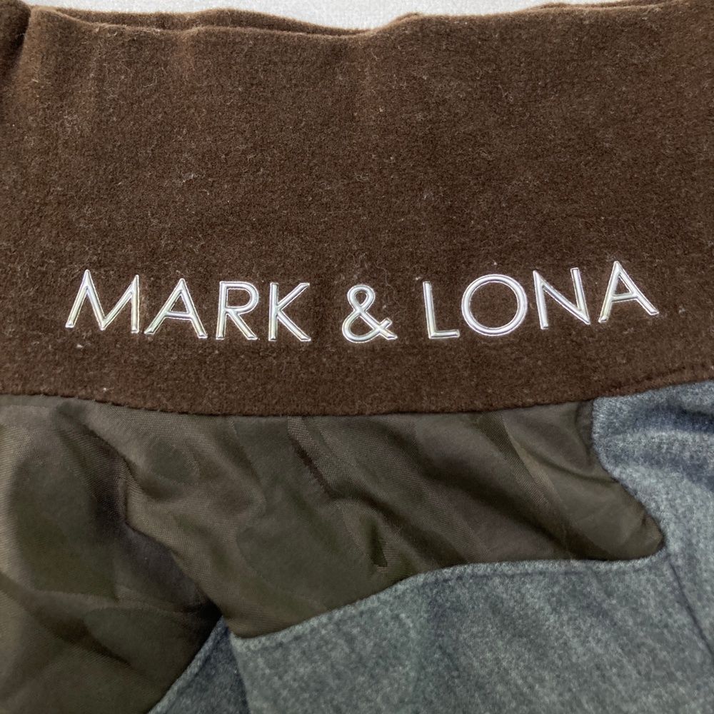 マークアンドロナ ハーフジップ長袖シャツ サイズ：ML MARK&LONA マークアンドロナ ハーフジップ 長袖Tシャツ