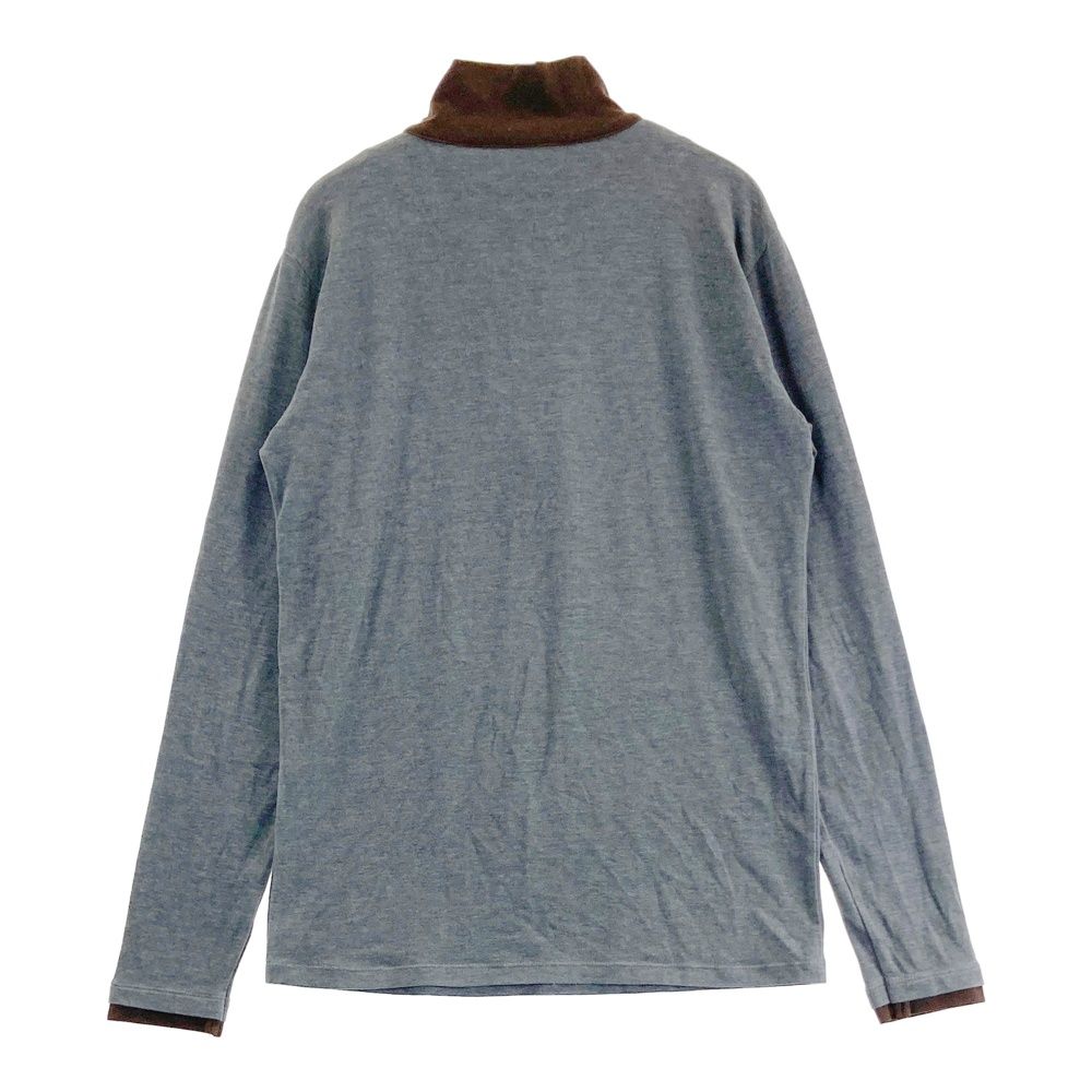 サイズ：ML MARK&LONA マークアンドロナ ハーフジップ 長袖Tシャツ