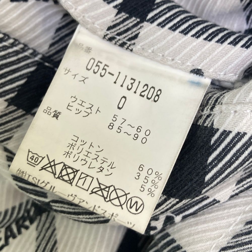 新品 パーリーゲイツゴルフ 秋冬 チェック柄 ストレッチパンツ/4(76-80) PEARLY GATES パーリーゲイツ チェック柄 ゴルフパンツ Pearly gates