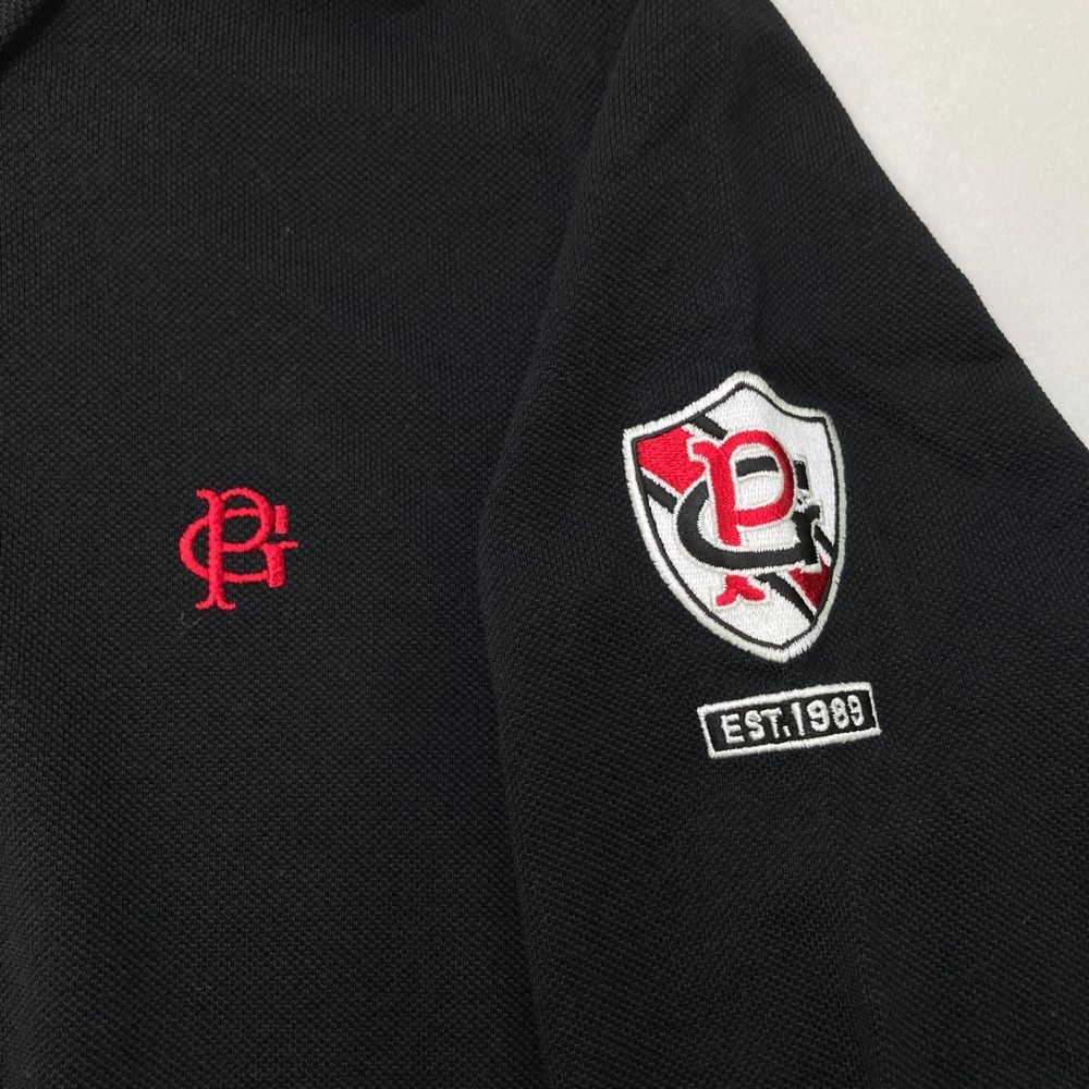 サイズ：0 PEARLY GATES パーリーゲイツ 長袖ポロシャツ ブラック系