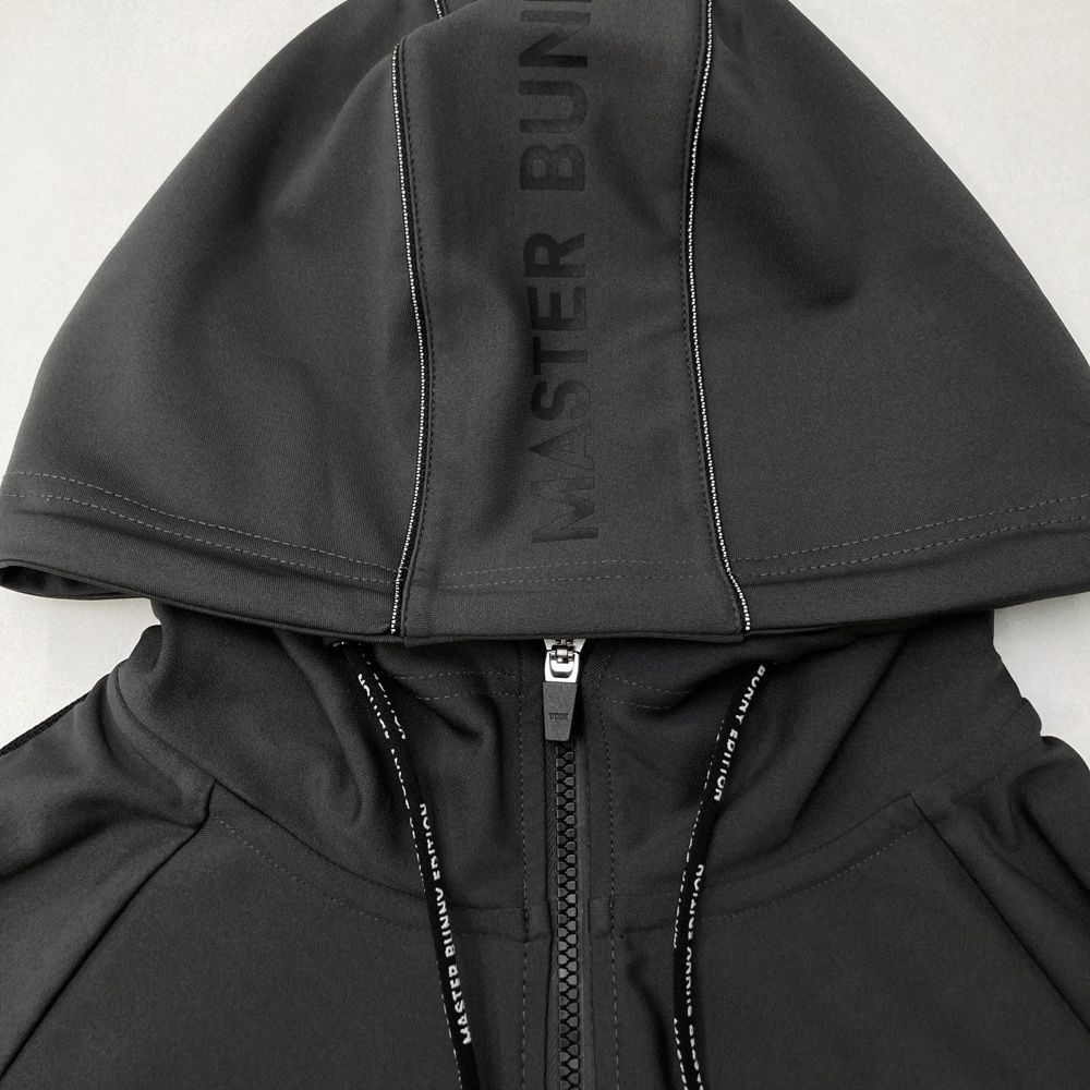 ジップパーカー グレー系