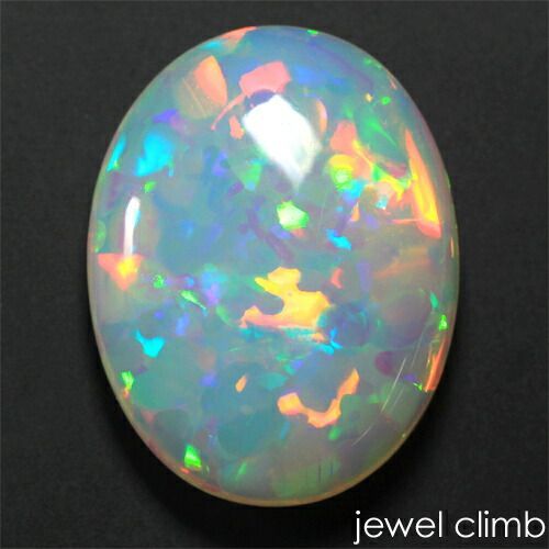 鑑別書付 素晴らしいインパクトを誇る一石 スーダン産クリスタルオパール 宝石 ルース 13.37CT