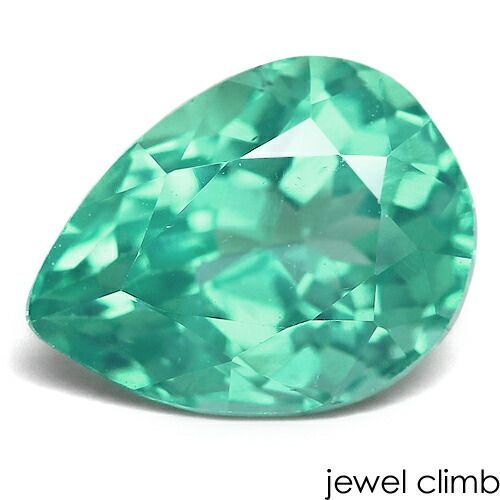 鑑別書付 華やかな色彩がとても美しいパライバカラーアパタイト 宝石 ルース １．４３ＣＴ