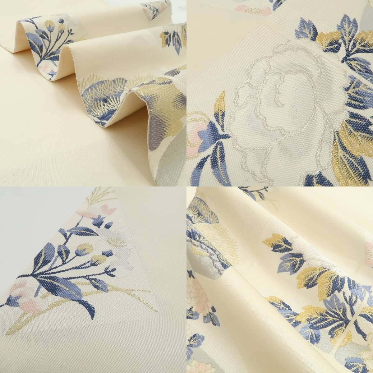 着物 正絹”柔らかな光に吉祥を重ねて”袋帯